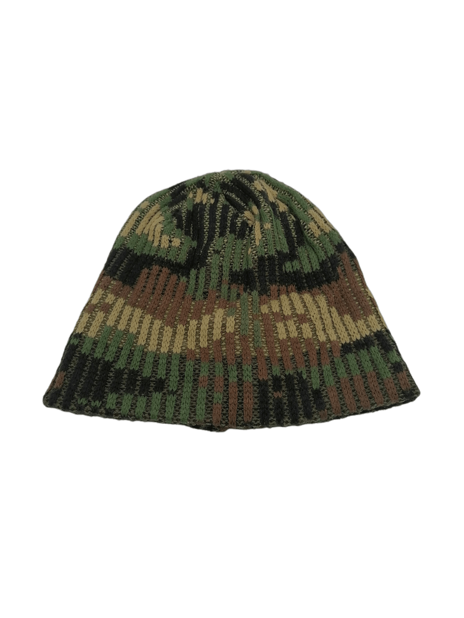 Japanese Brand Camo Beanie Hat Size ONE SIZE - 2 Thumbnail