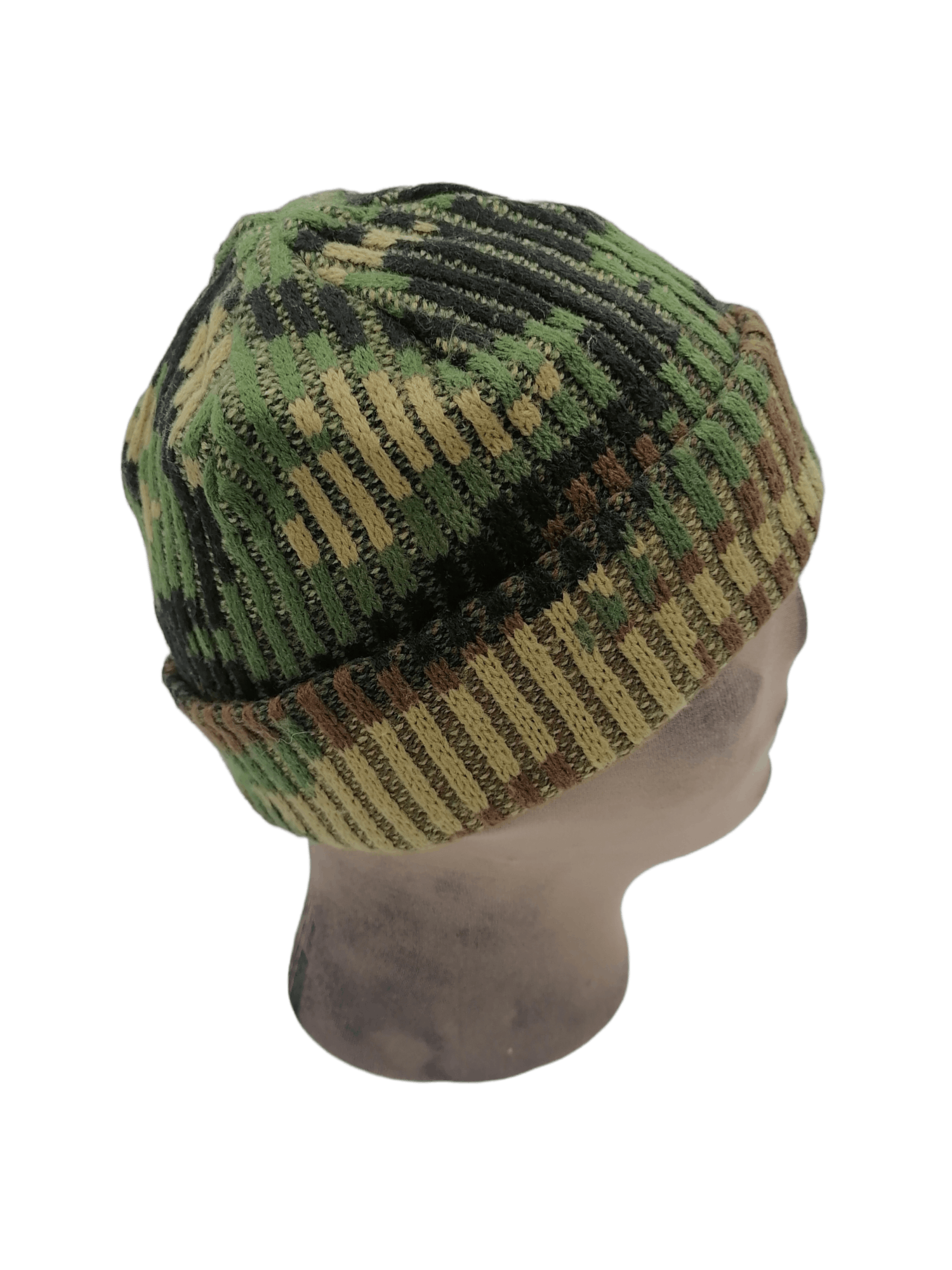 Japanese Brand Camo Beanie Hat Size ONE SIZE - 3 Thumbnail