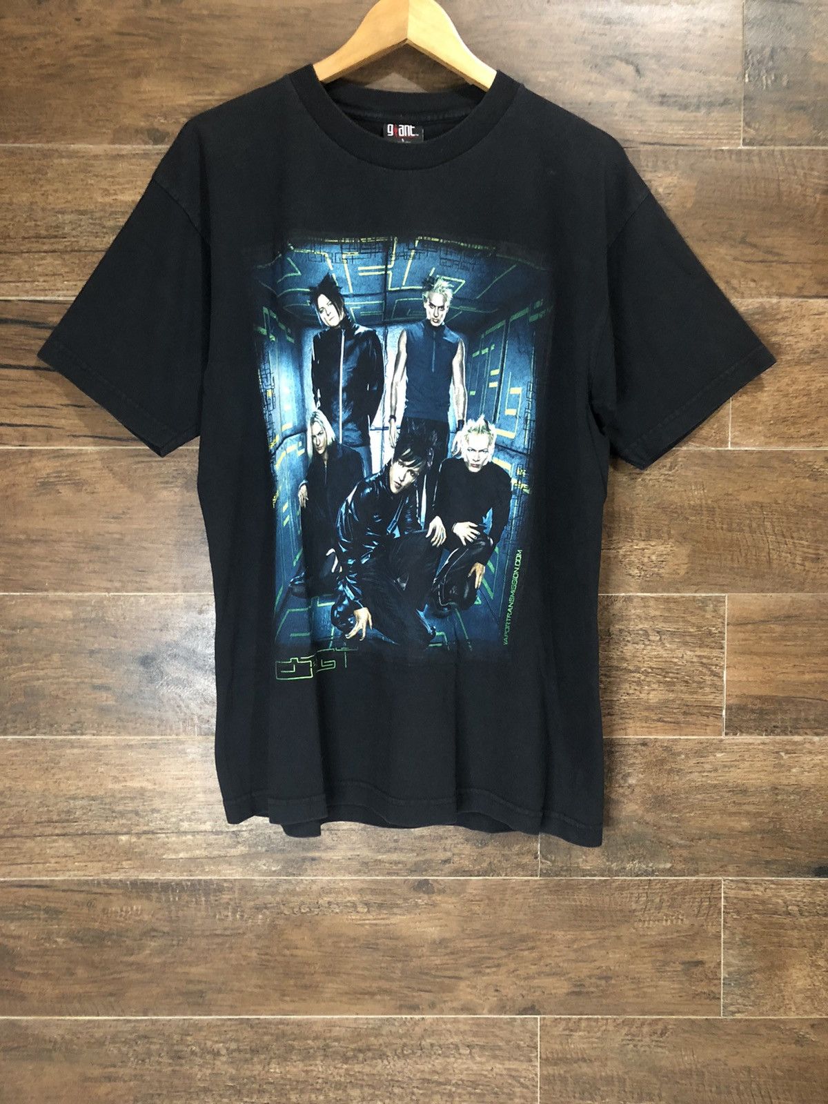Band Tees × Vintage Vintage Orgy 2000 Vapor Transmission Shirt Giant Size US L / EU 52-54 / 3 - 2 Thumbnail