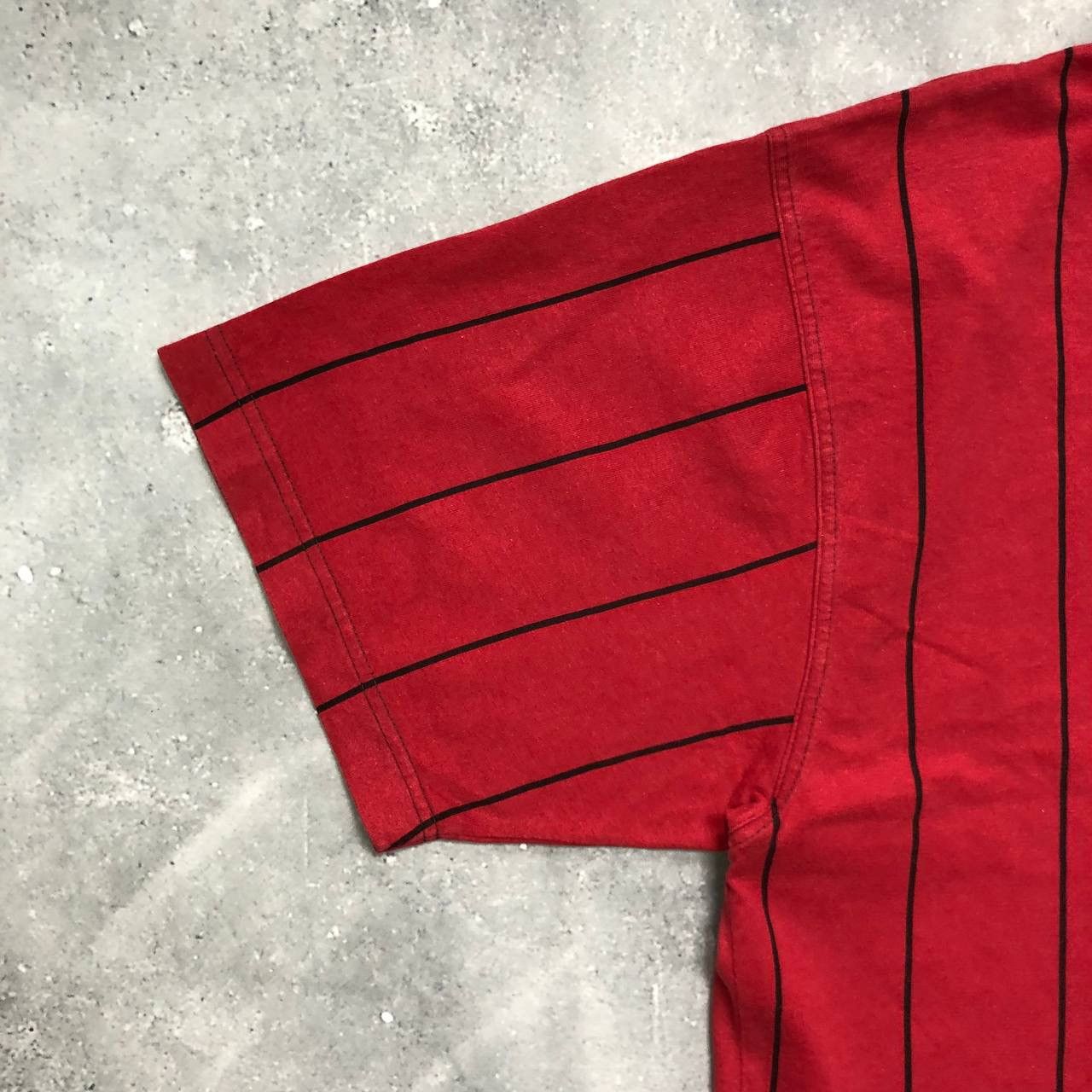 Champion Vintage Chicago Bulls NBA Champion Striped T Shirt Red M Size US M / EU 48-50 / 2 - 9 Thumbnail