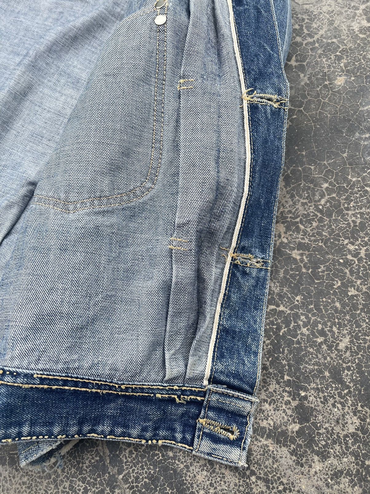 Japanese Brand Old Japanese Best Denim Selvedges trucker Jacket Size US M / EU 48-50 / 2 - 11 Thumbnail