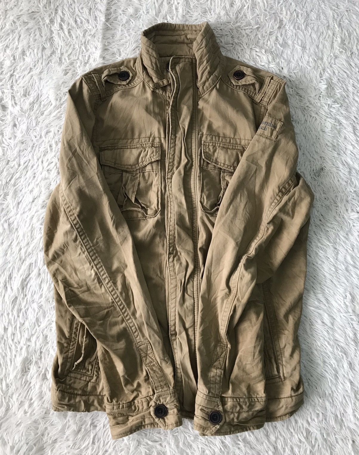 Abercrombie & Fitch × Vintage Vtg Abercrombie & Fitch Sentinel Jacket Ideal Zipper Size US L / EU 52-54 / 3 - 19 Thumbnail