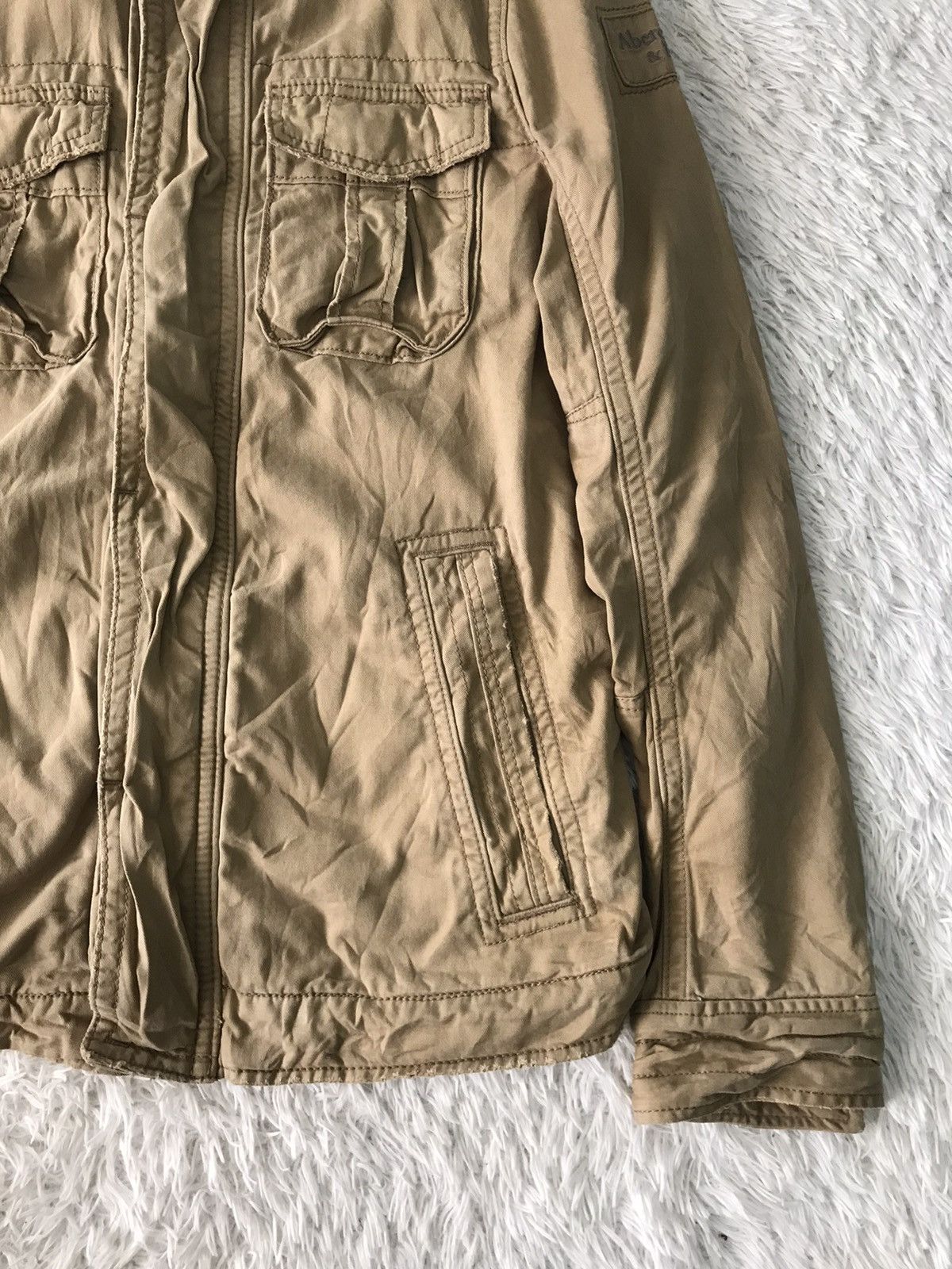 Abercrombie & Fitch × Vintage Vtg Abercrombie & Fitch Sentinel Jacket Ideal Zipper Size US L / EU 52-54 / 3 - 4 Thumbnail