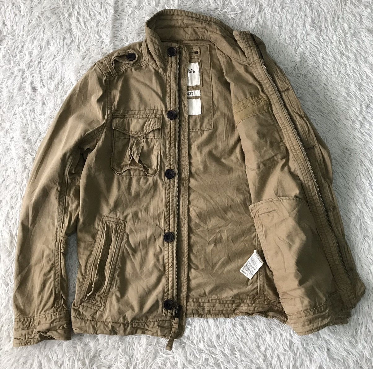 Abercrombie & Fitch × Vintage Vtg Abercrombie & Fitch Sentinel Jacket Ideal Zipper Size US L / EU 52-54 / 3 - 17 Thumbnail