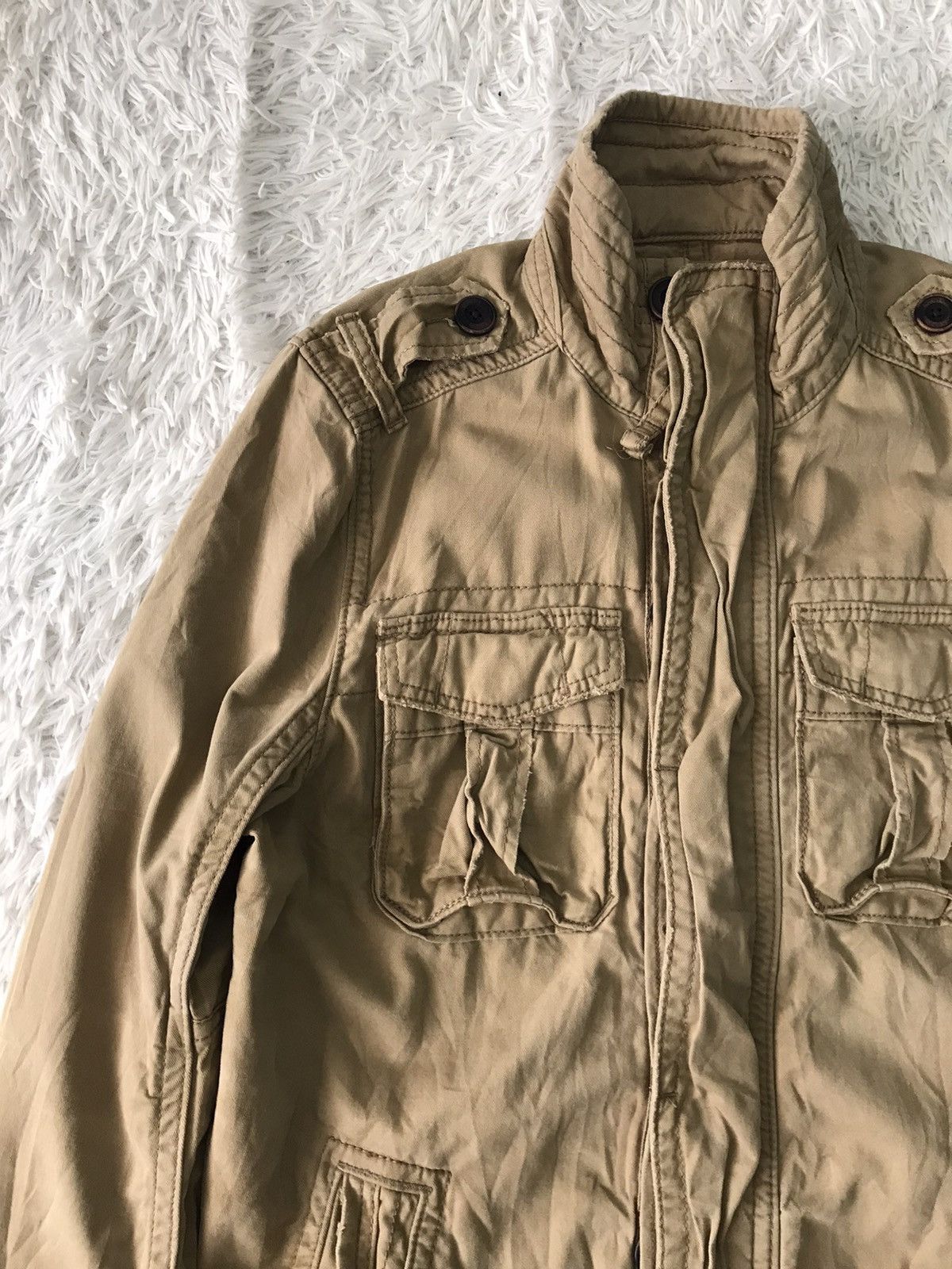Abercrombie & Fitch × Vintage Vtg Abercrombie & Fitch Sentinel Jacket Ideal Zipper Size US L / EU 52-54 / 3 - 6 Thumbnail