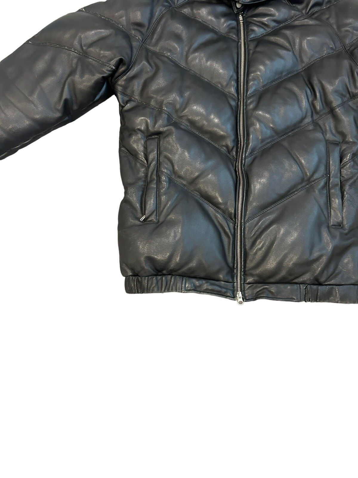Supreme LEATHER DIWN JACKET / PUFFER Size US M / EU 48-50 / 2 - 2 Preview