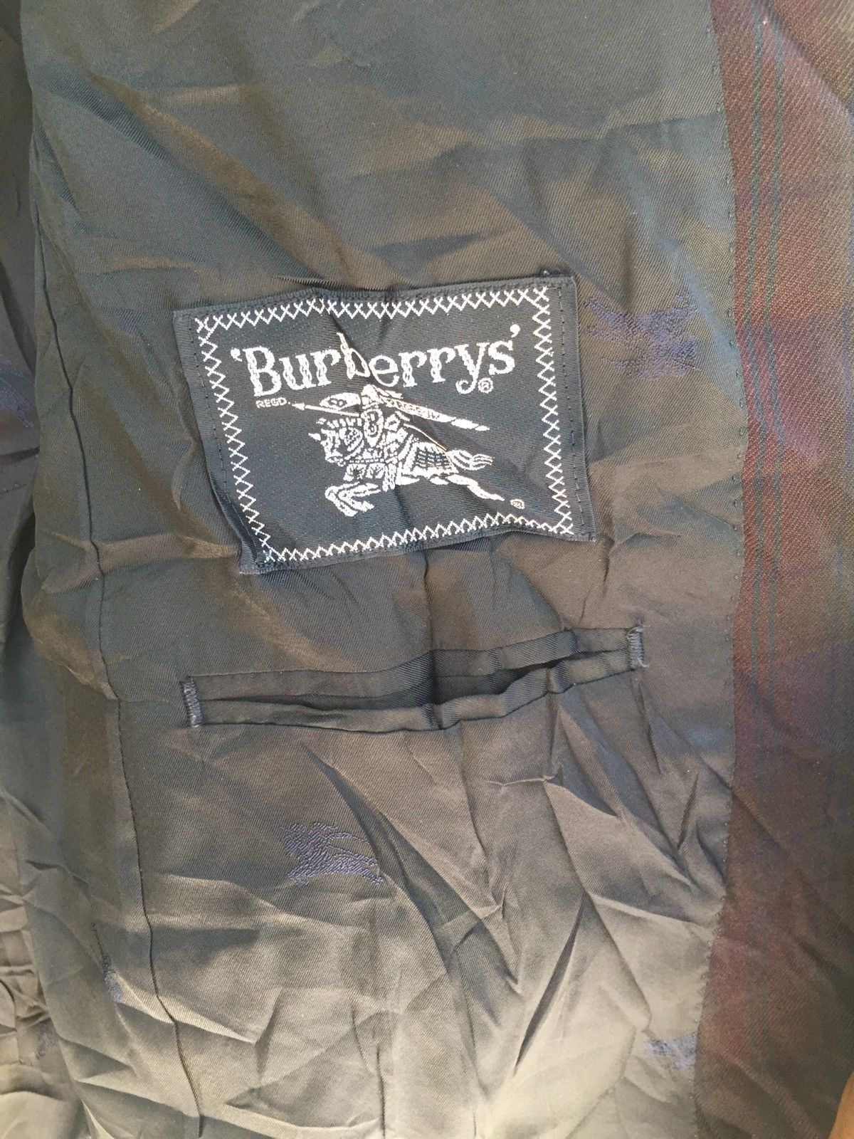Burberry Burberry Vintage Check Plaid Tartan Coat Jacket Blazer Size US M / EU 48-50 / 2 - 7 Thumbnail