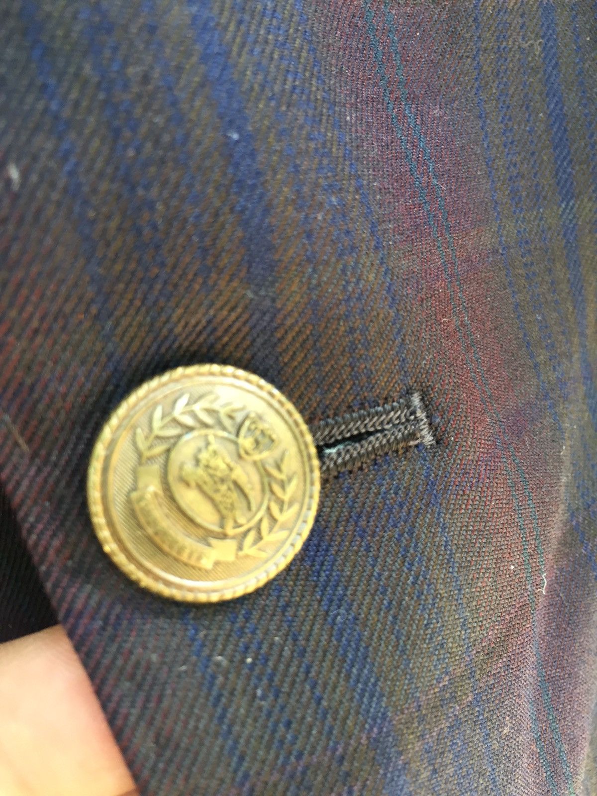 Burberry Burberry Vintage Check Plaid Tartan Coat Jacket Blazer Size US M / EU 48-50 / 2 - 5 Thumbnail