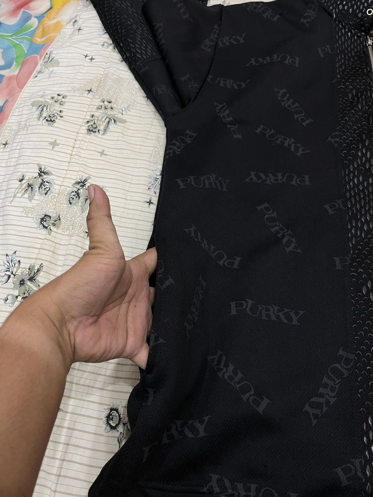 Japanese Brand (Jjj). PURKY STREET MOVEMENT HYPEBEAST EMBROIDERY JACKET Size US L / EU 52-54 / 3 - 11 Thumbnail