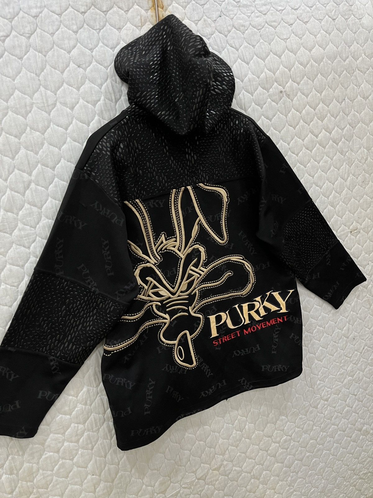 Japanese Brand (Jjj). PURKY STREET MOVEMENT HYPEBEAST EMBROIDERY JACKET Size US L / EU 52-54 / 3 - 3 Thumbnail