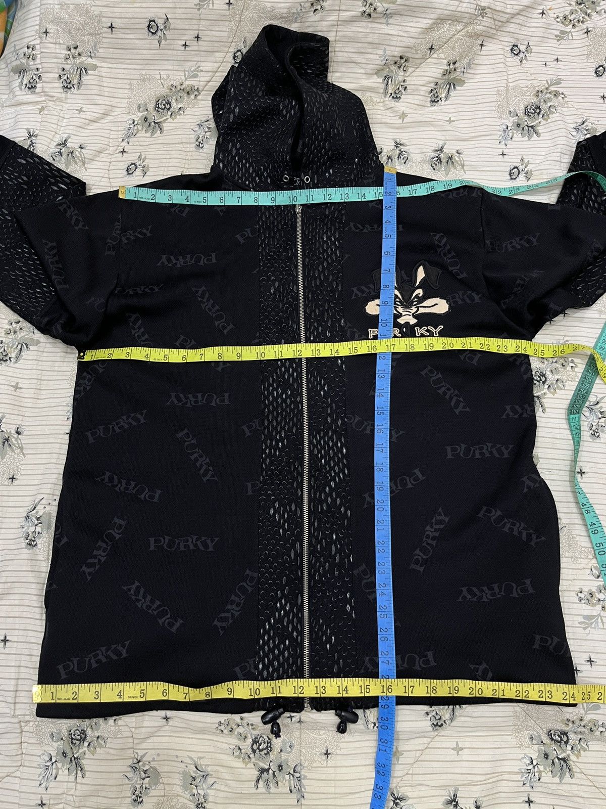 Japanese Brand (Jjj). PURKY STREET MOVEMENT HYPEBEAST EMBROIDERY JACKET Size US L / EU 52-54 / 3 - 14 Thumbnail