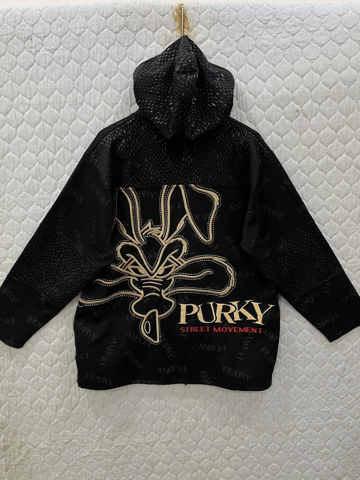 Japanese Brand (Jjj). PURKY STREET MOVEMENT HYPEBEAST EMBROIDERY JACKET Size US L / EU 52-54 / 3 - 1 Thumbnail