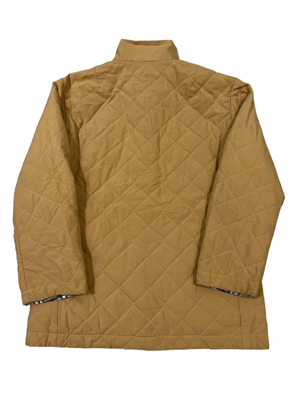 Burberry × Vintage 1990s Burberry 🏴󠁧󠁢󠁥󠁮󠁧󠁿 Iconic Nova Check Quilted 2 Side Jacket Size US M / EU 48-50 / 2 - 5 Thumbnail