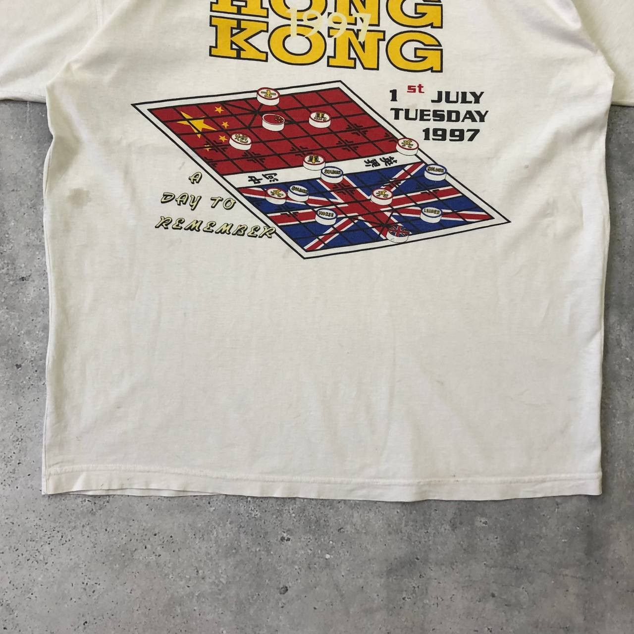 Vintage 1997 Hong Kong A Day To Remember T Shirt Vintage Size US M / EU 48-50 / 2 - 4 Thumbnail
