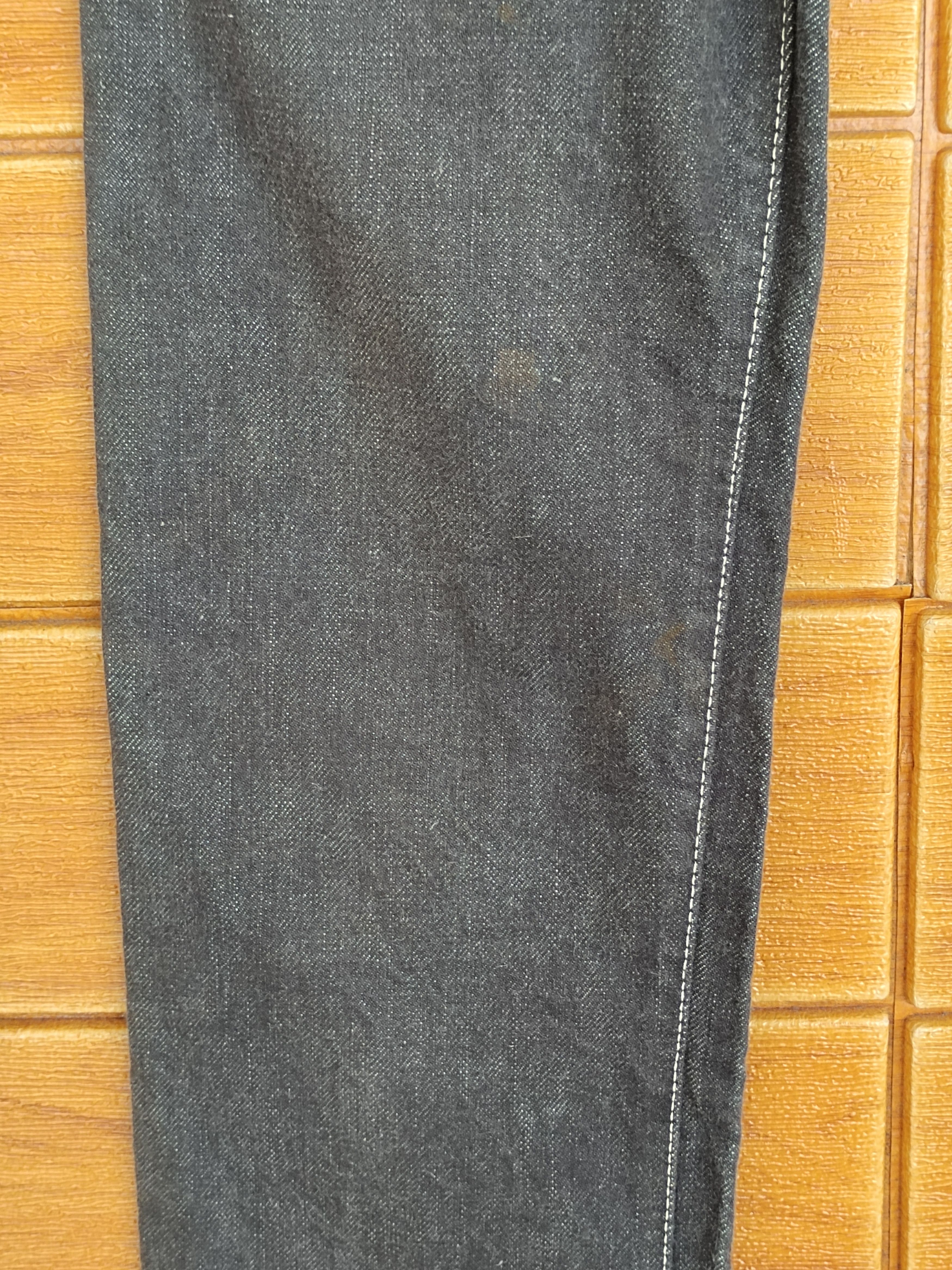 Skull Jeans by an Alchemist Skull Jeans By Alchemist Selvedge Slim Denim Jeans Size US 28 / EU 44 - 5 Thumbnail