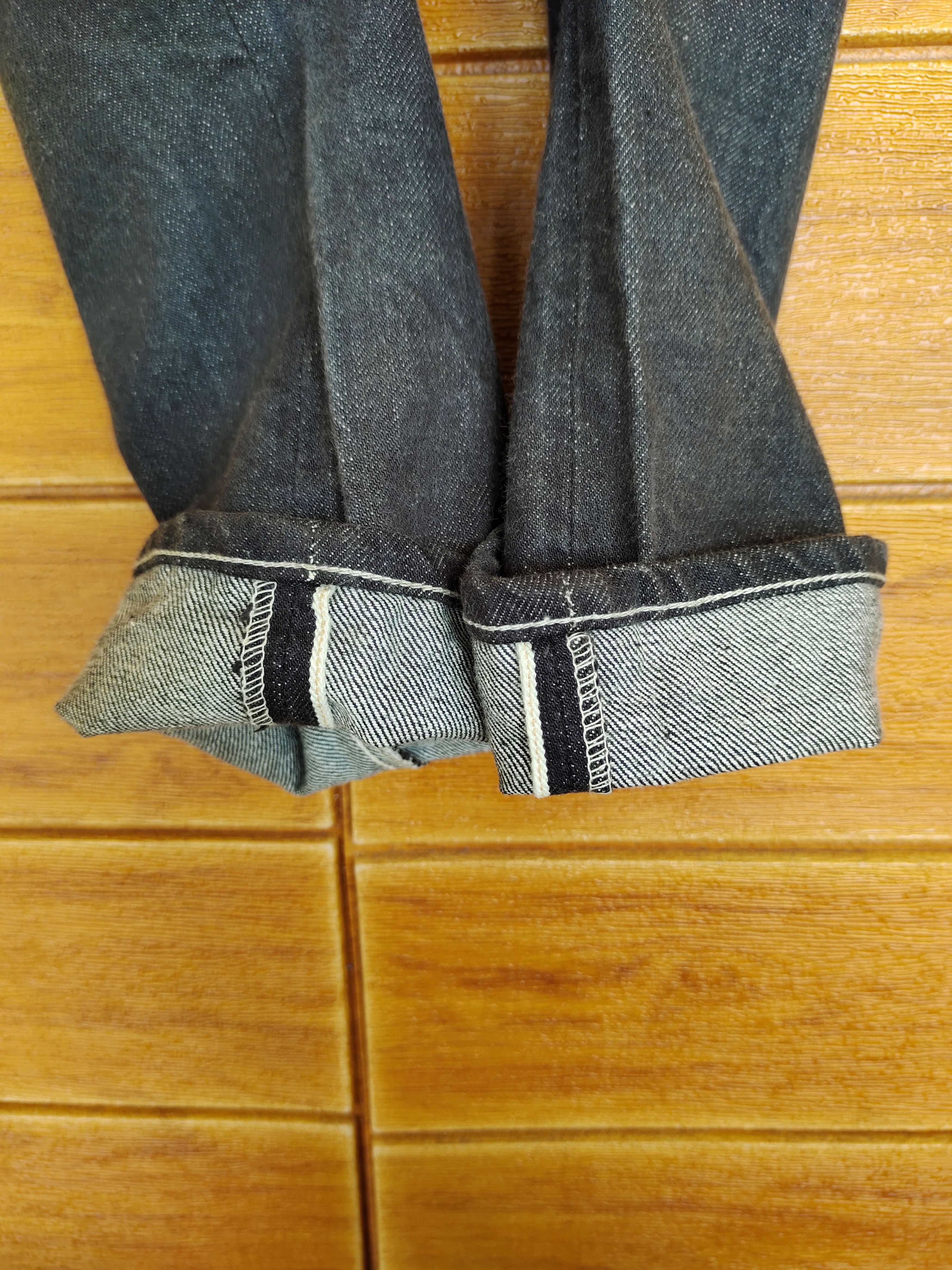 Skull Jeans by an Alchemist Skull Jeans By Alchemist Selvedge Slim Denim Jeans Size US 28 / EU 44 - 8 Thumbnail