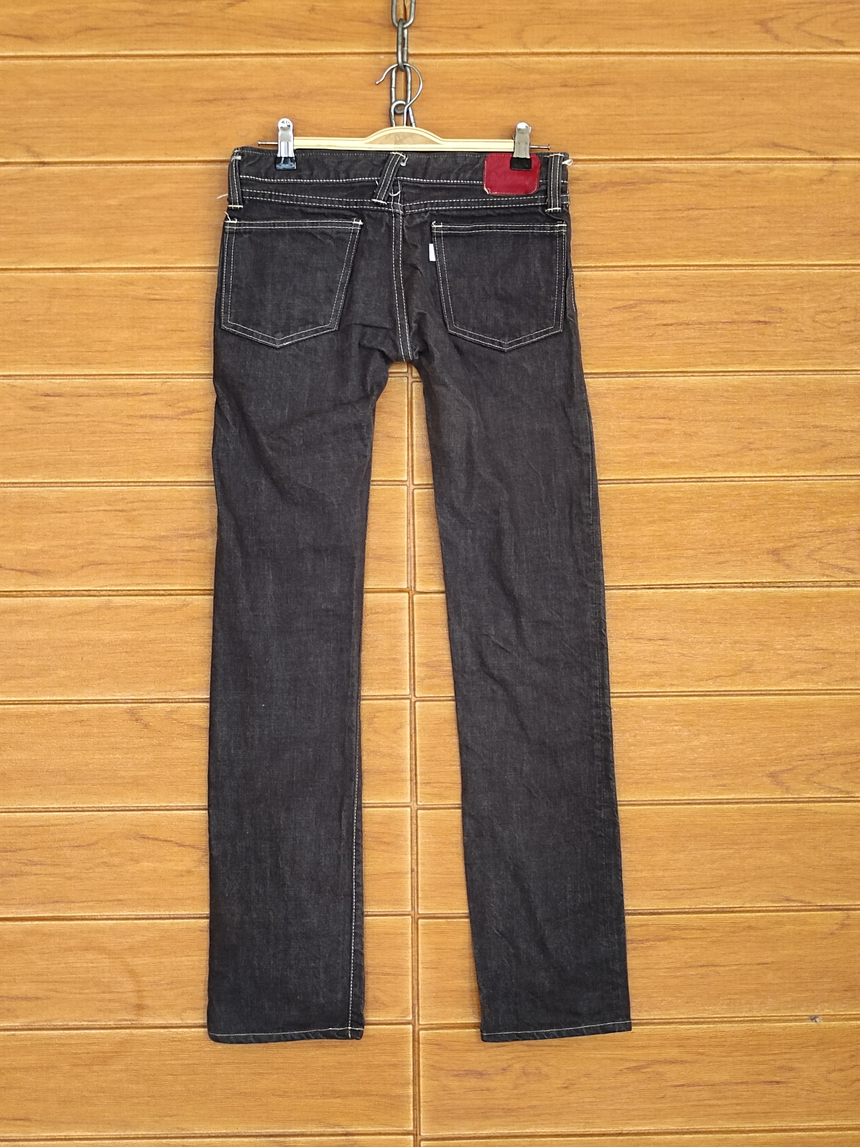 Skull Jeans by an Alchemist Skull Jeans By Alchemist Selvedge Slim Denim Jeans Size US 28 / EU 44 - 9 Thumbnail