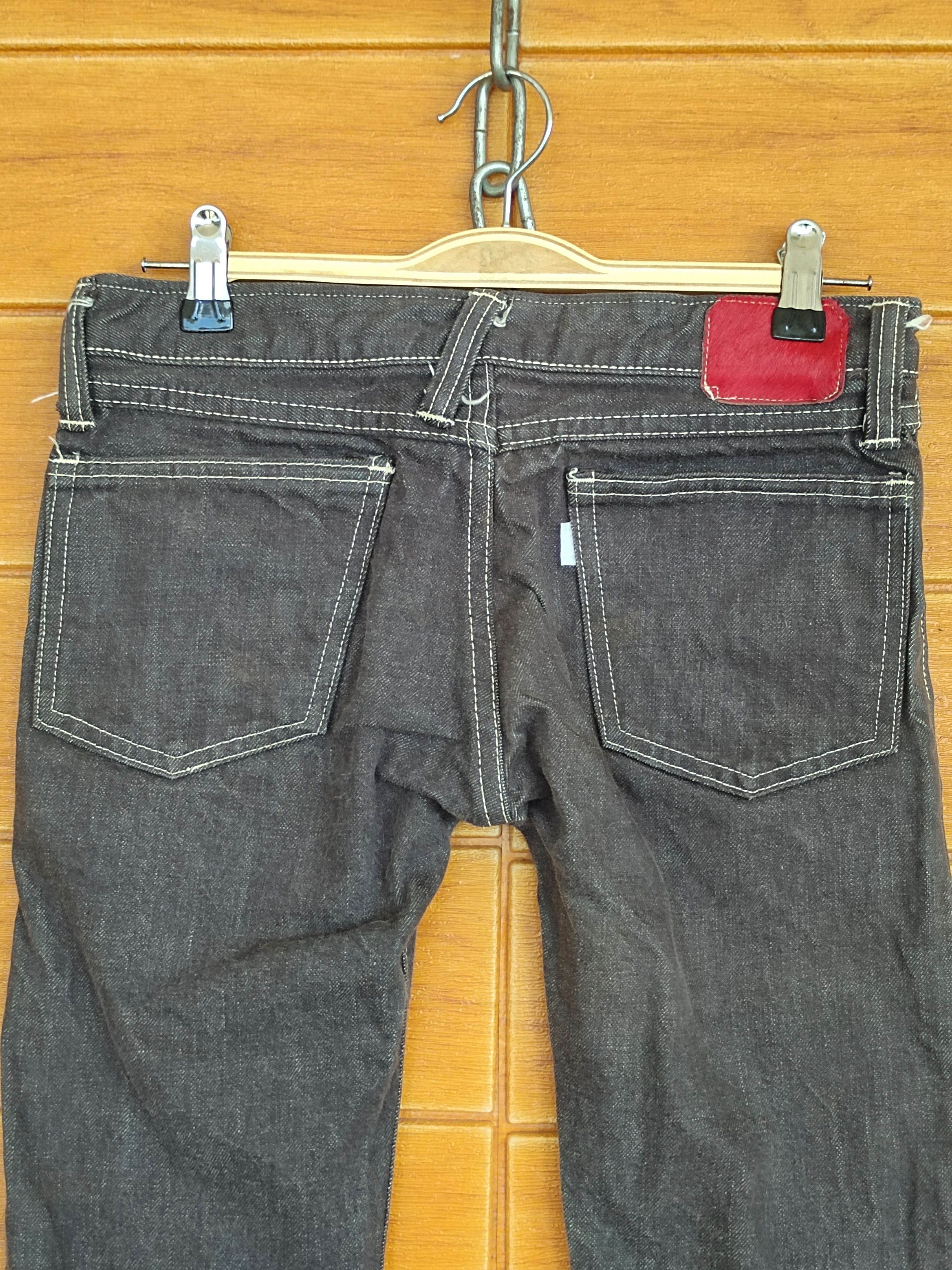 Skull Jeans by an Alchemist Skull Jeans By Alchemist Selvedge Slim Denim Jeans Size US 28 / EU 44 - 10 Thumbnail