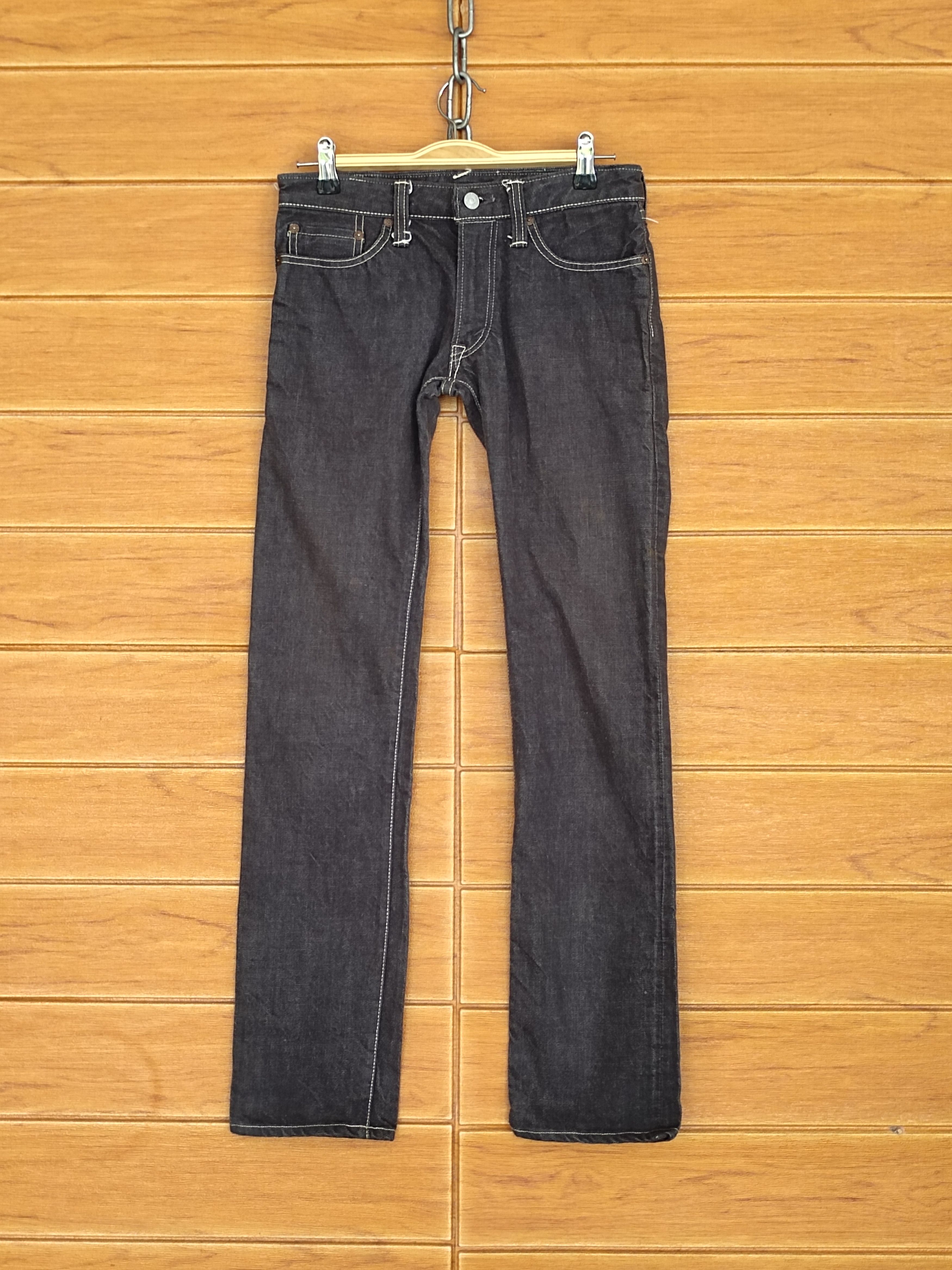 Skull Jeans by an Alchemist Skull Jeans By Alchemist Selvedge Slim Denim Jeans Size US 28 / EU 44 - 2 Thumbnail