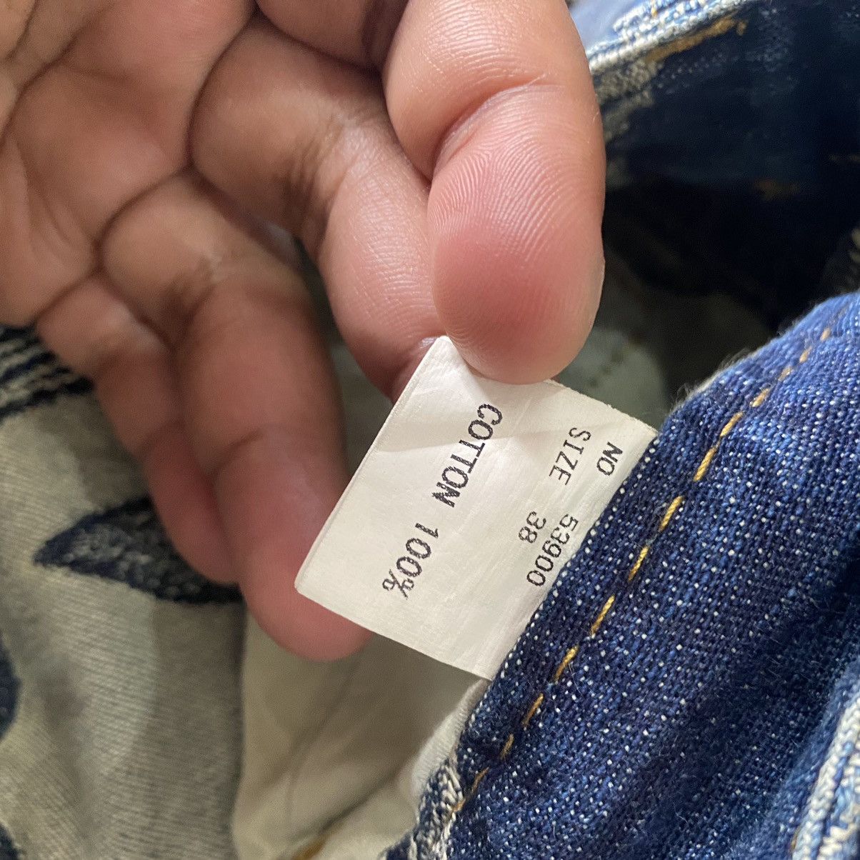 Japanese Brand × Vintage Oriental Brand Nishiki Japanese Brand Sukajan Design Jeans Size US 38 / EU 54 - 22 Thumbnail