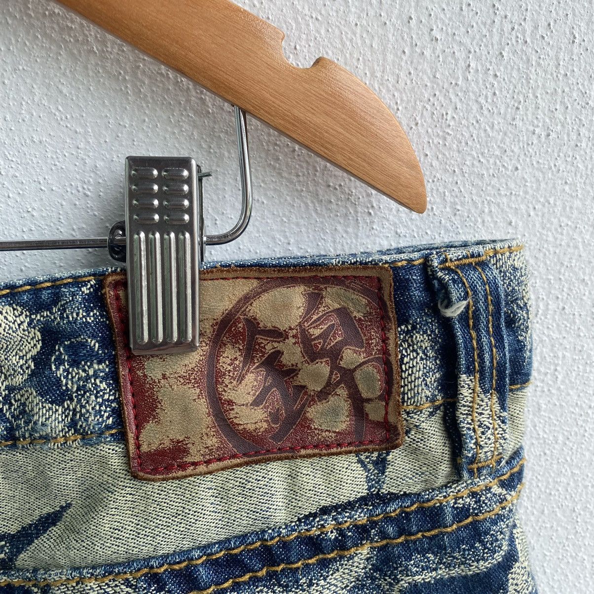 Japanese Brand × Vintage Oriental Brand Nishiki Japanese Brand Sukajan Design Jeans Size US 38 / EU 54 - 12 Thumbnail