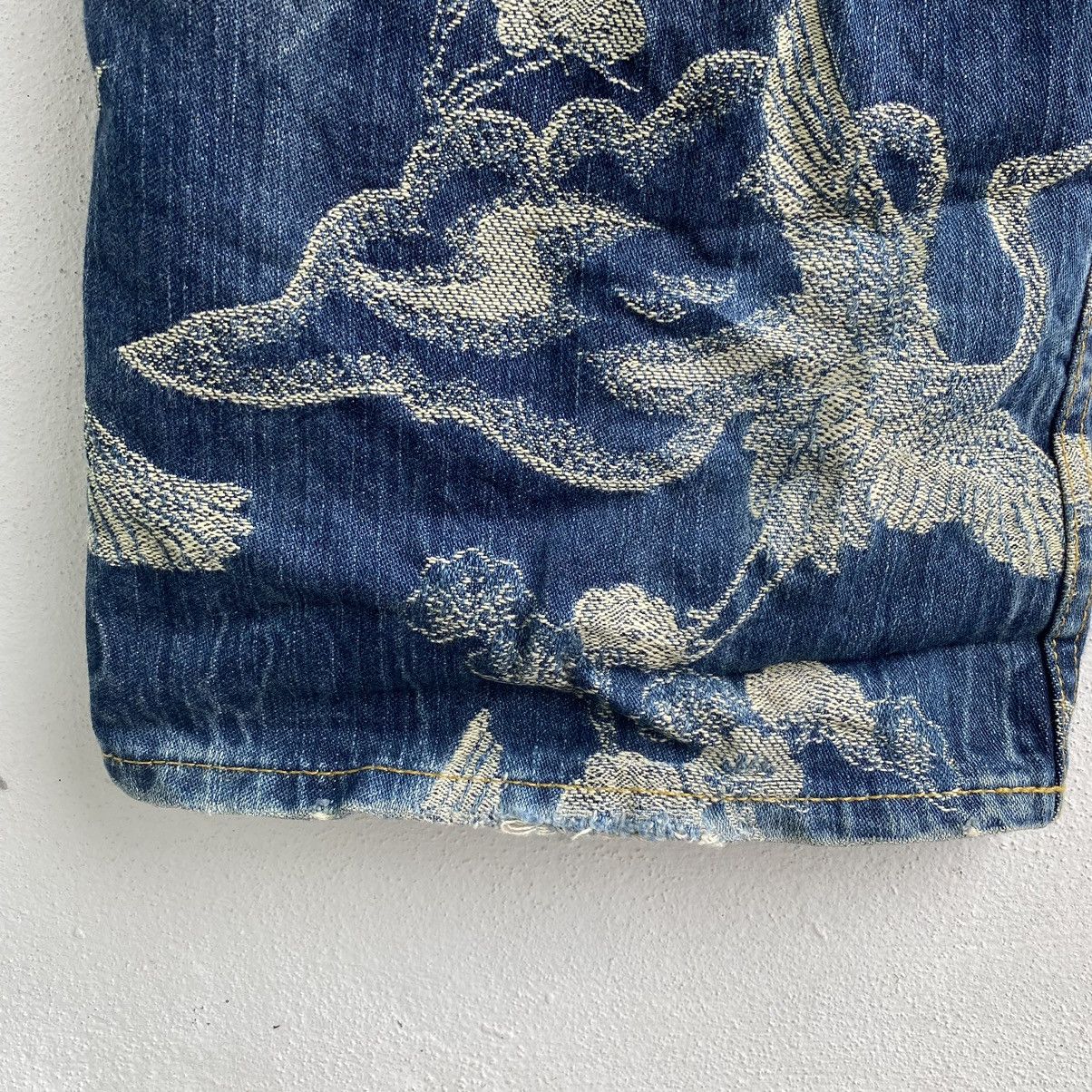 Japanese Brand × Vintage Oriental Brand Nishiki Japanese Brand Sukajan Design Jeans Size US 38 / EU 54 - 16 Thumbnail