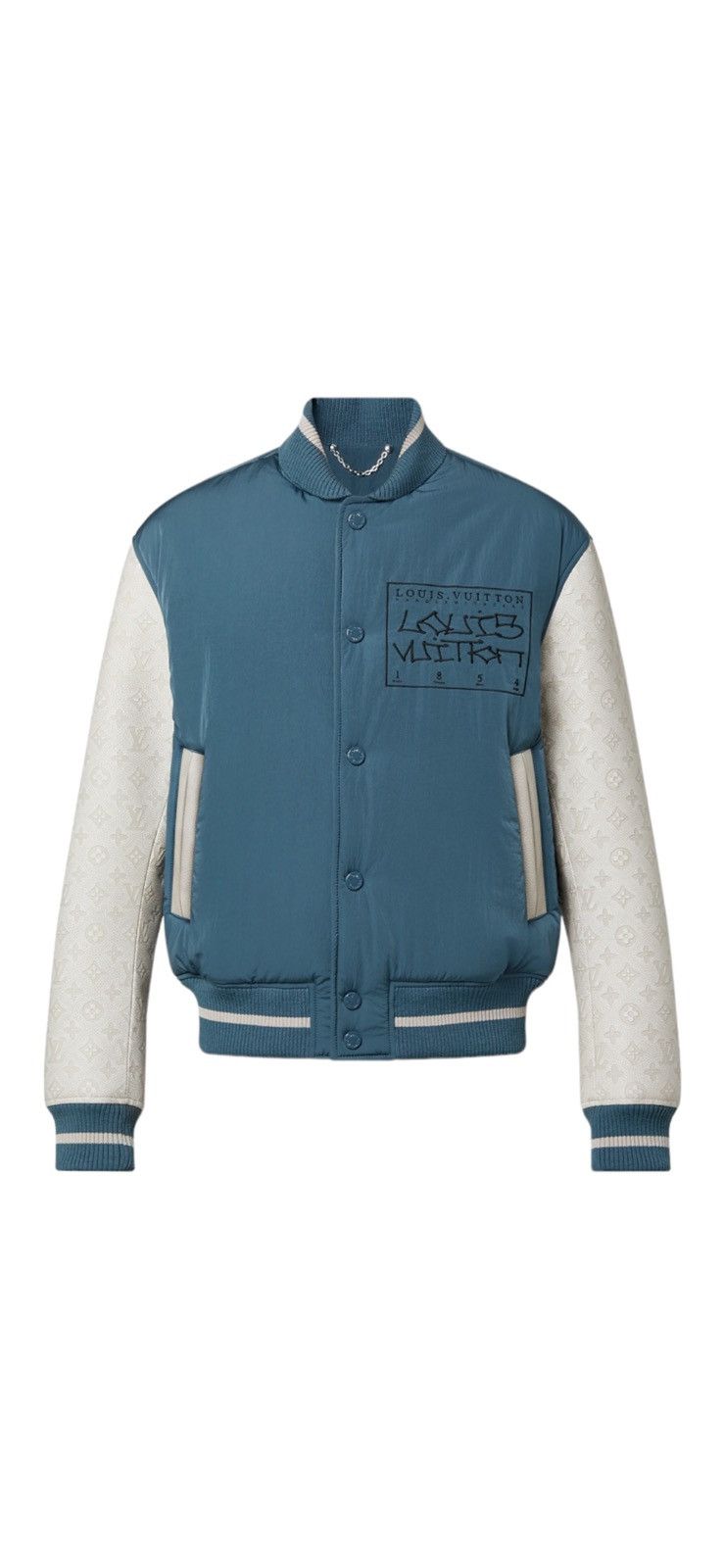 Louis Vuitton Mixed Varsity Bomber Jacket
