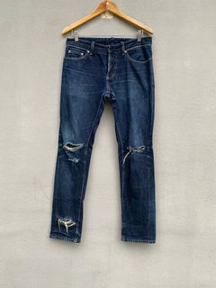 Balenciaga Ripped Jeans | Grailed