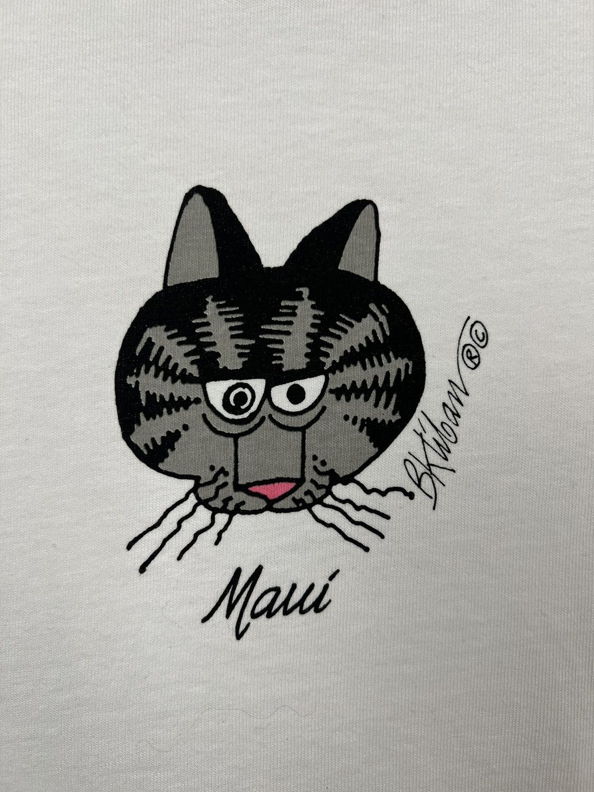 Vintage Vintage Cats Art T-shirt Size US L / EU 52-54 / 3 - 5 Thumbnail