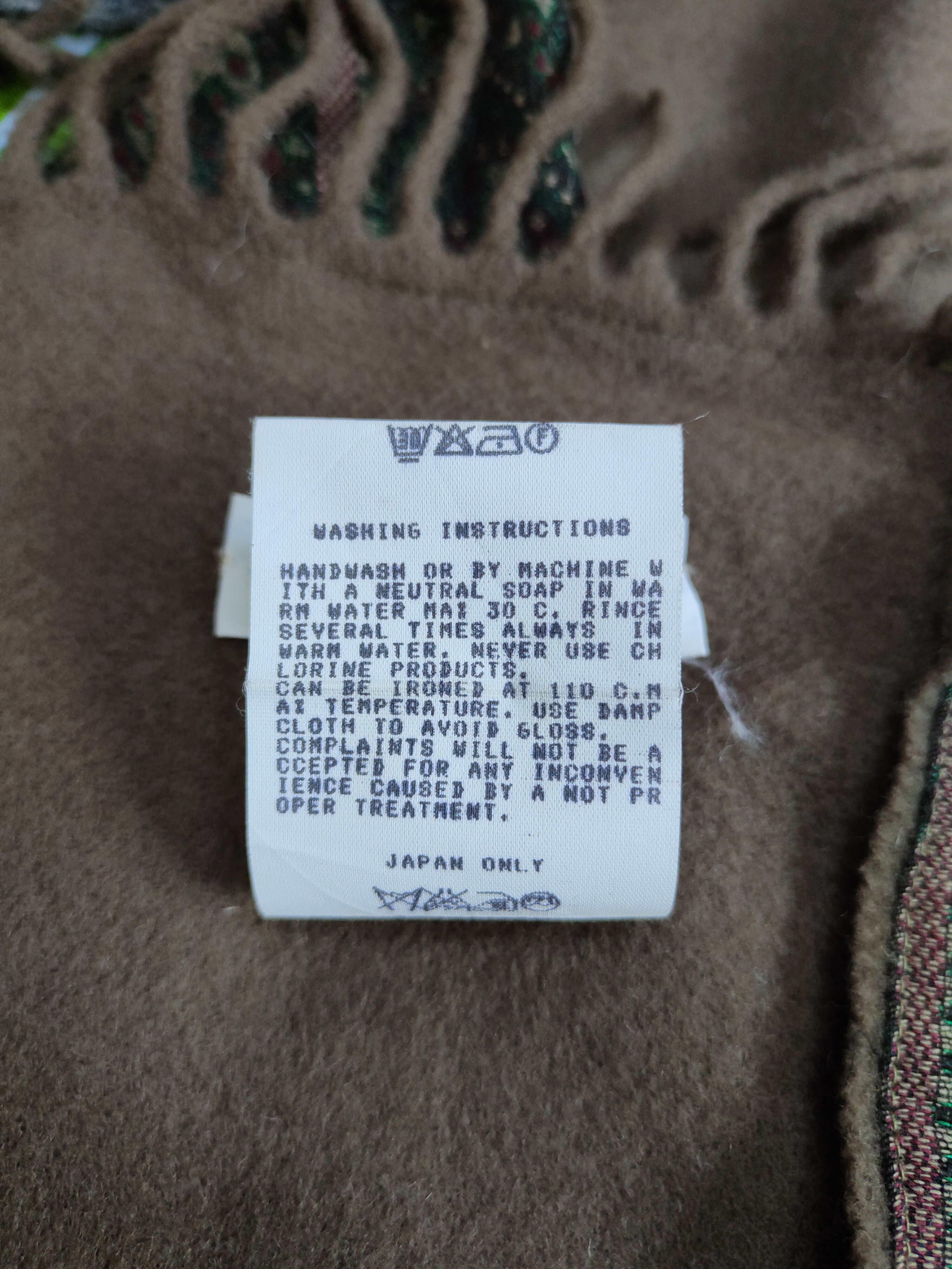 Vintage Umberto Bilancioni italian designer art Muffler Scarves #m45 Size ONE SIZE - 6 Thumbnail