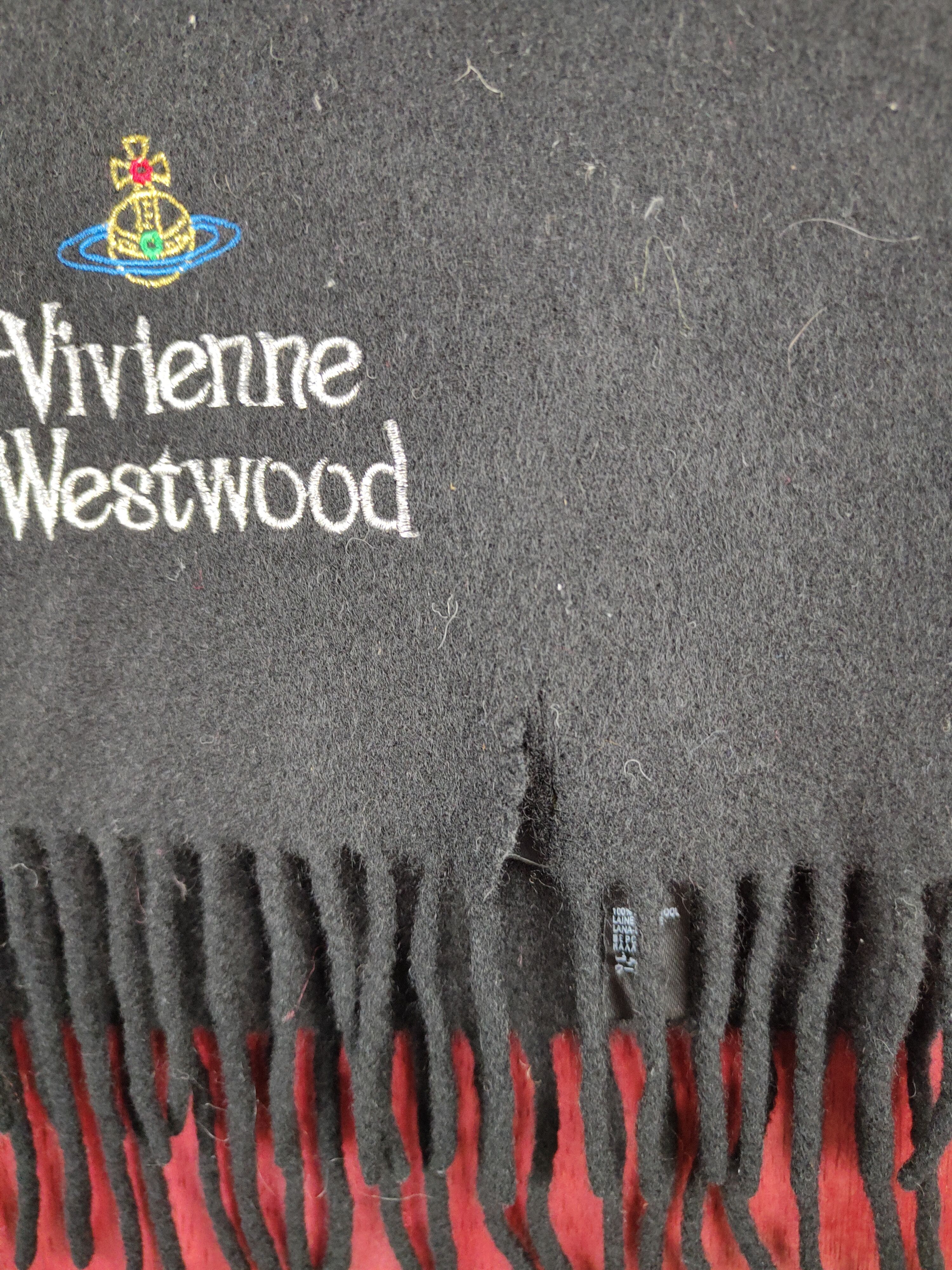 Vivienne Westwood Vivienne Westwood Muffler Lana Wool Scarves #m44 Size ONE SIZE - 4 Thumbnail