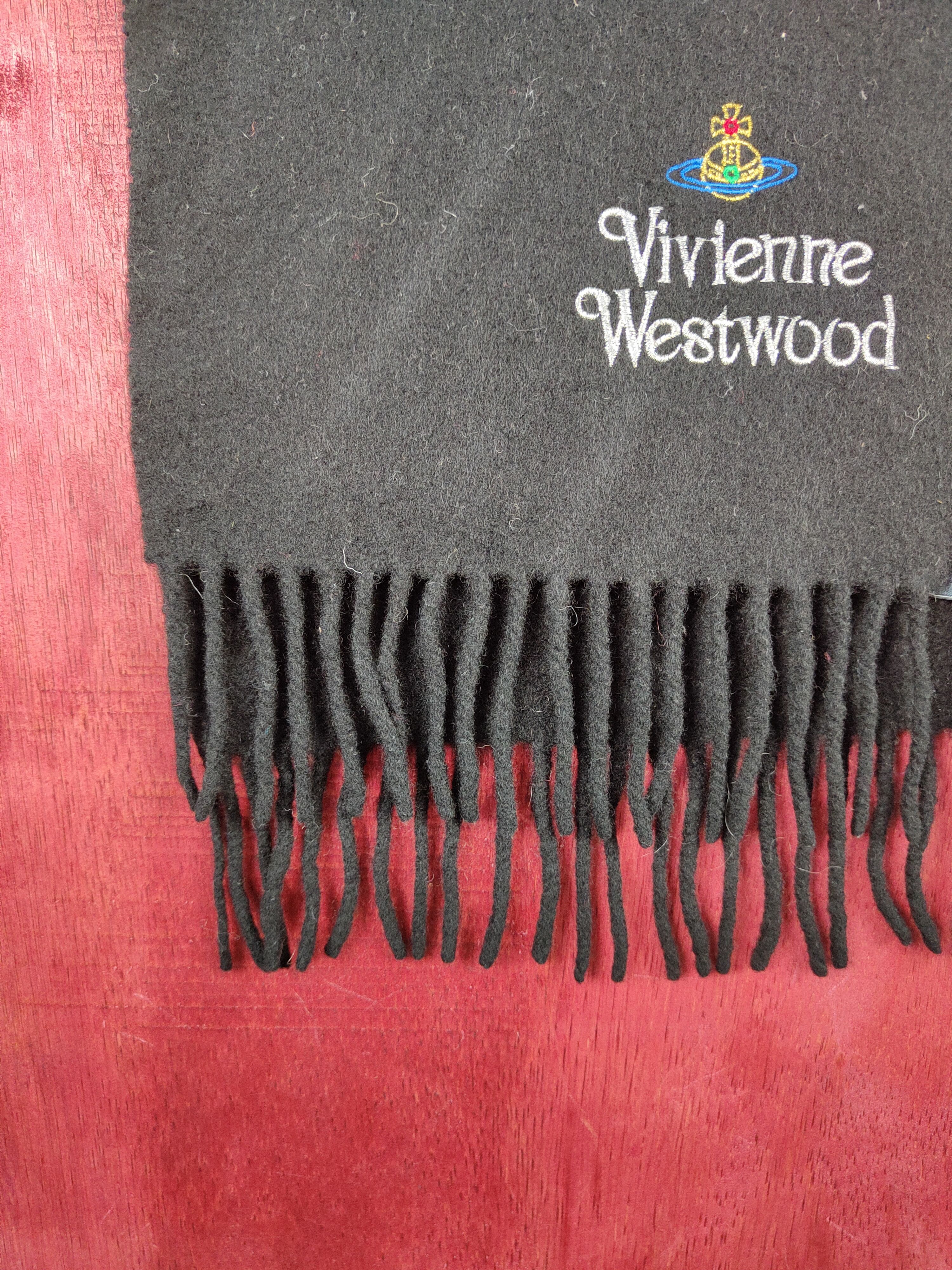 Vivienne Westwood Vivienne Westwood Muffler Lana Wool Scarves #m44 Size ONE SIZE - 5 Thumbnail