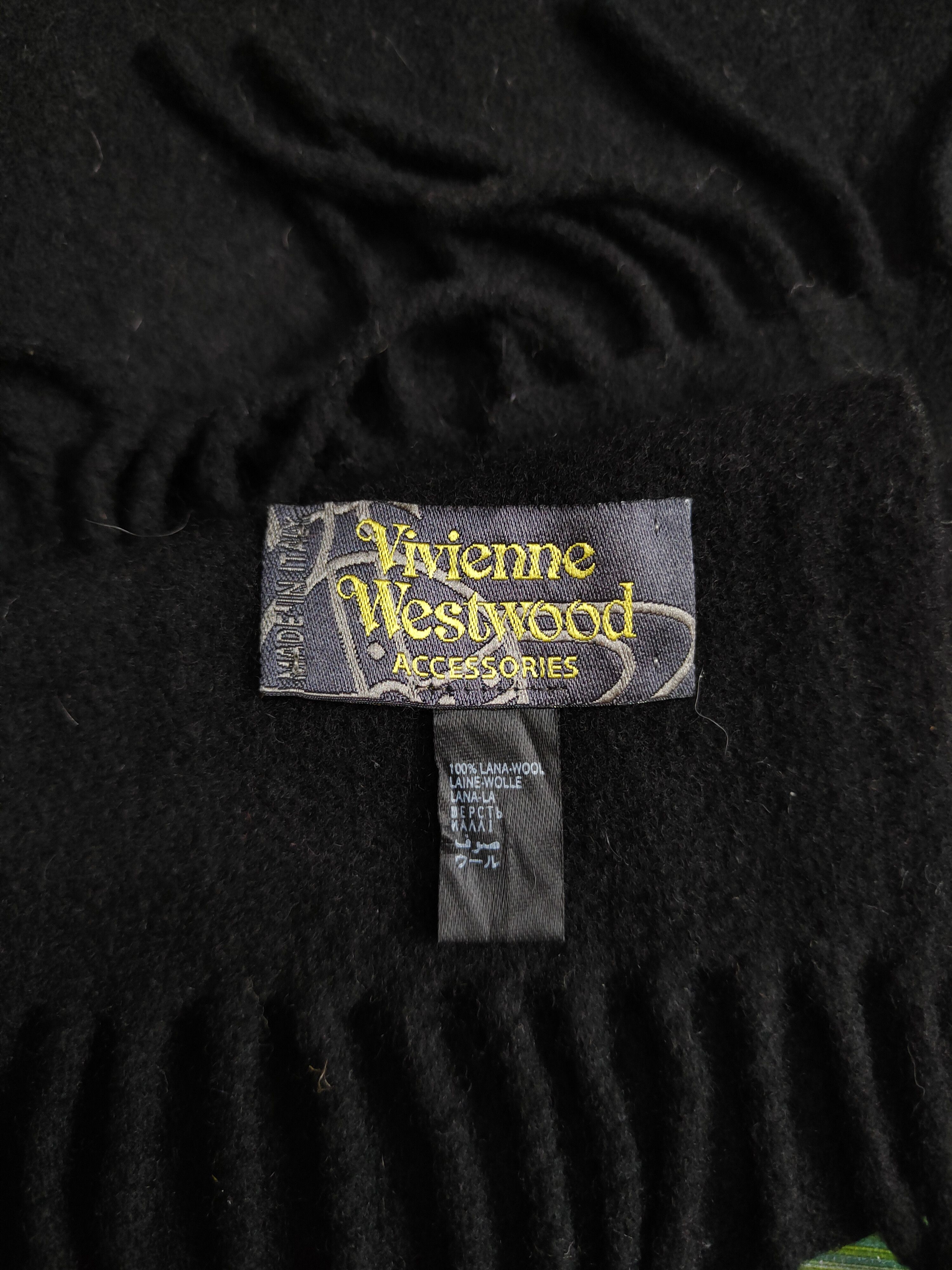 Vivienne Westwood Vivienne Westwood Muffler Lana Wool Scarves #m44 Size ONE SIZE - 8 Thumbnail