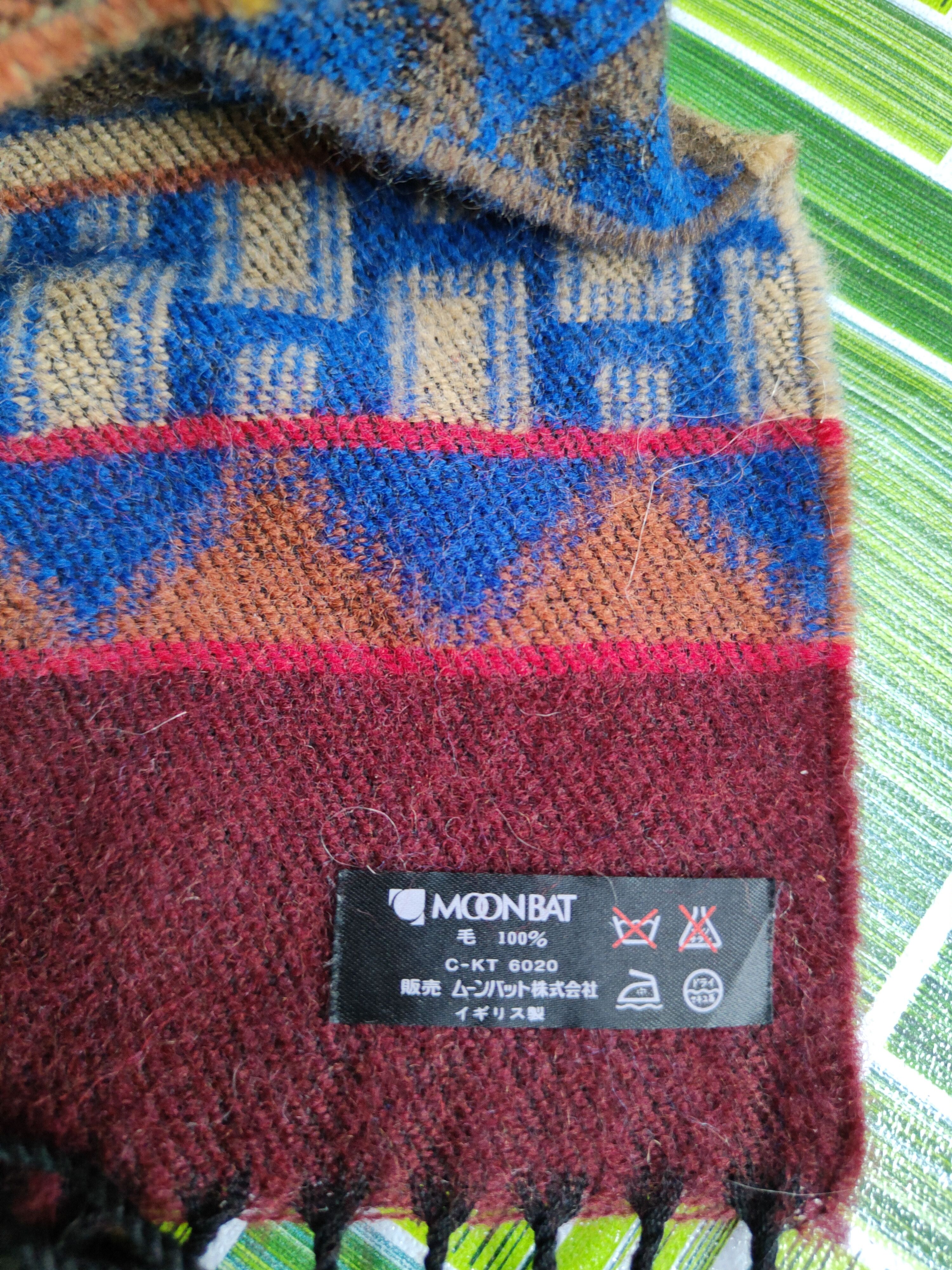 Fiorucci Fiorucci Muffler Moonbat Scarves #m42 Size ONE SIZE - 6 Thumbnail