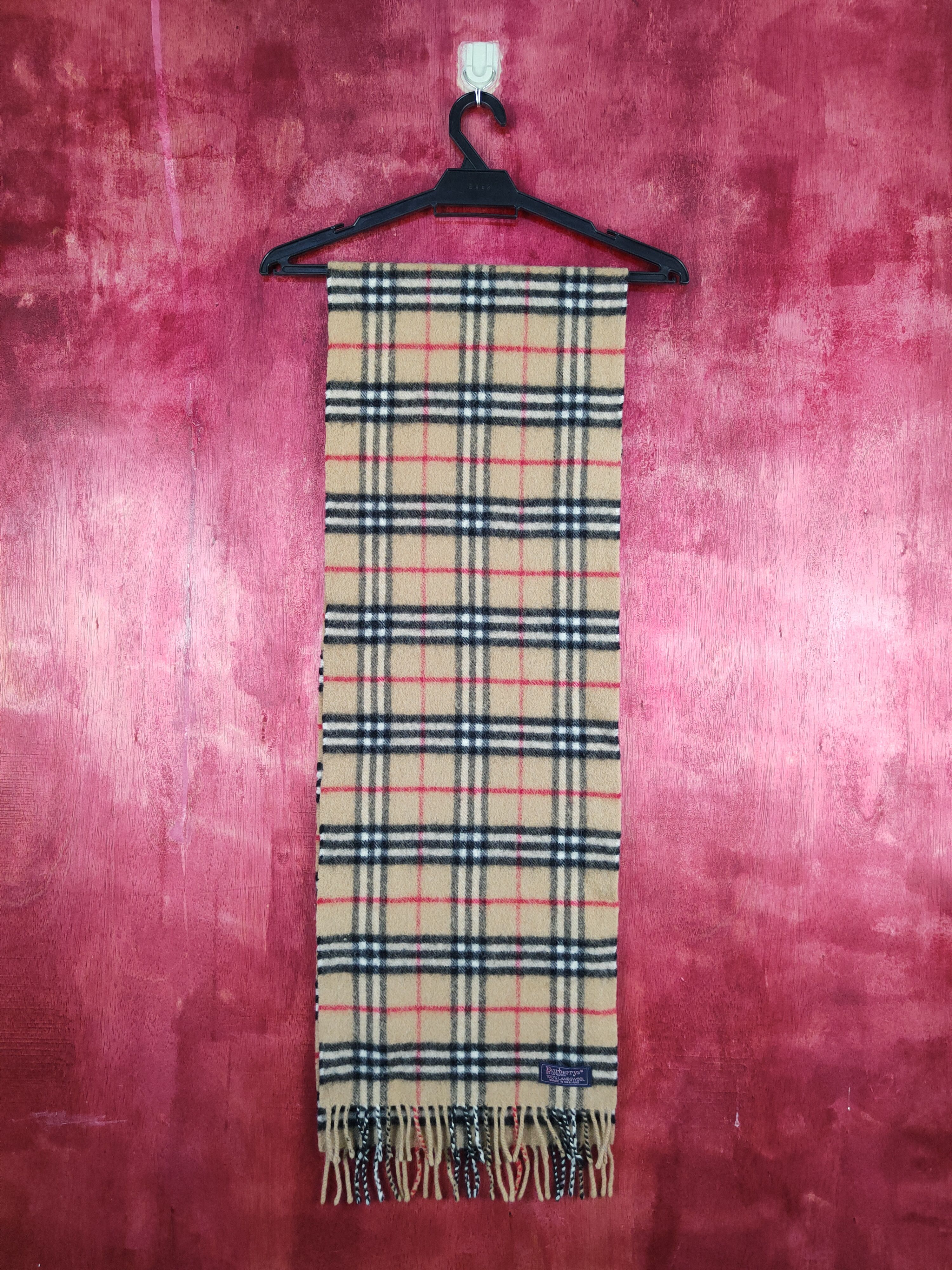 Burberry Burberry checkered vintage Muffler Scarves #m40 Size ONE SIZE - 1 Thumbnail