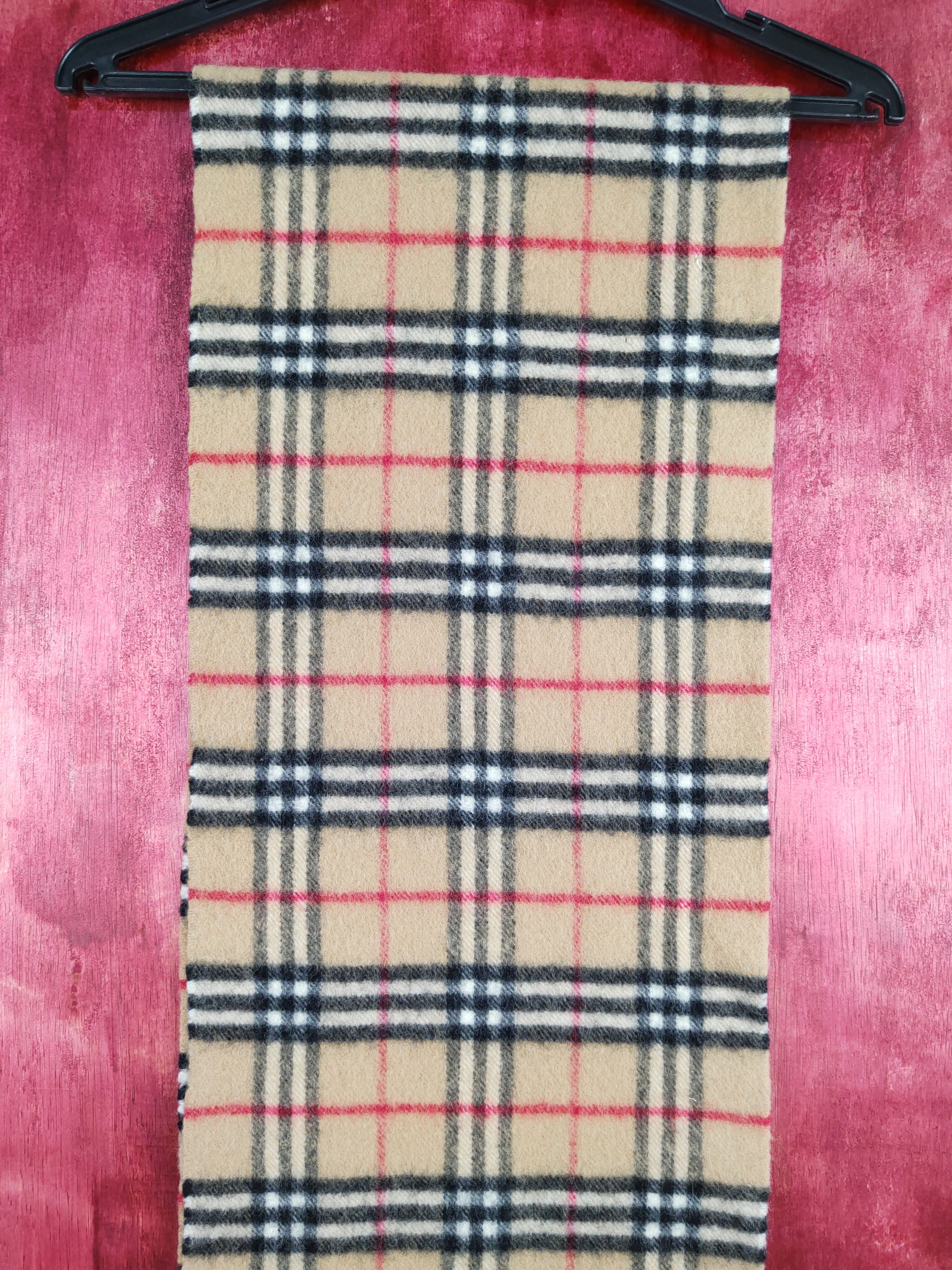 Burberry Burberry checkered vintage Muffler Scarves #m40 Size ONE SIZE - 2 Thumbnail