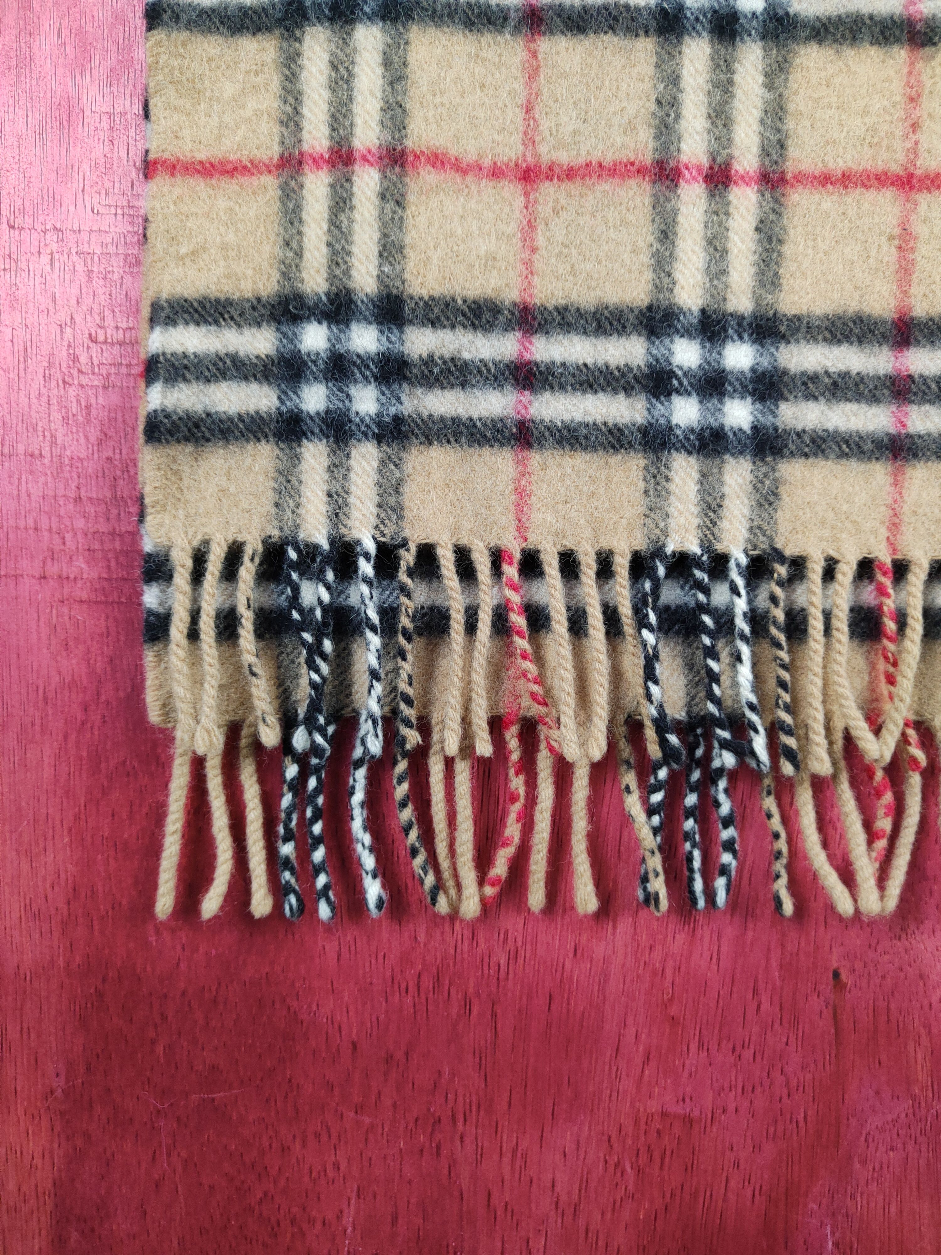 Burberry Burberry checkered vintage Muffler Scarves #m40 Size ONE SIZE - 4 Thumbnail
