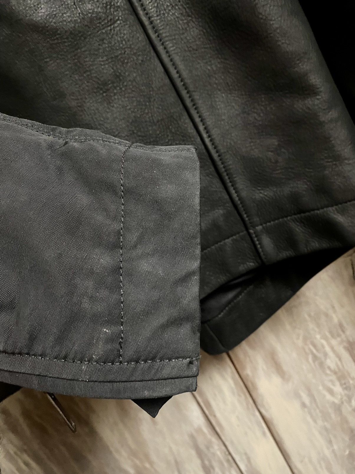 Rick Owens Rick Owens stooges fur leather jacket 50 it fitted Size US M / EU 48-50 / 2 - 14 Thumbnail
