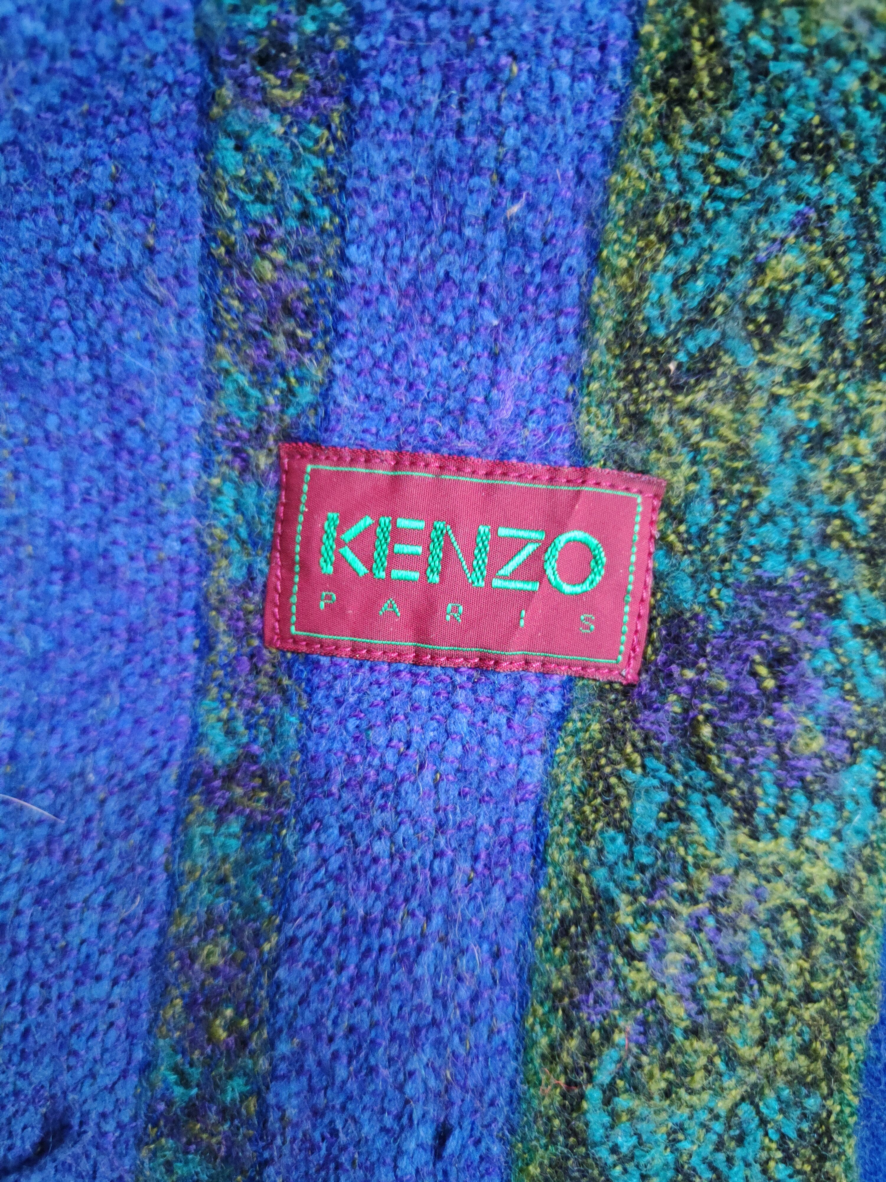 Japanese Brand × Kenzo Kenzo japan art Muffler Scarves #m35 Size ONE SIZE - 6 Thumbnail