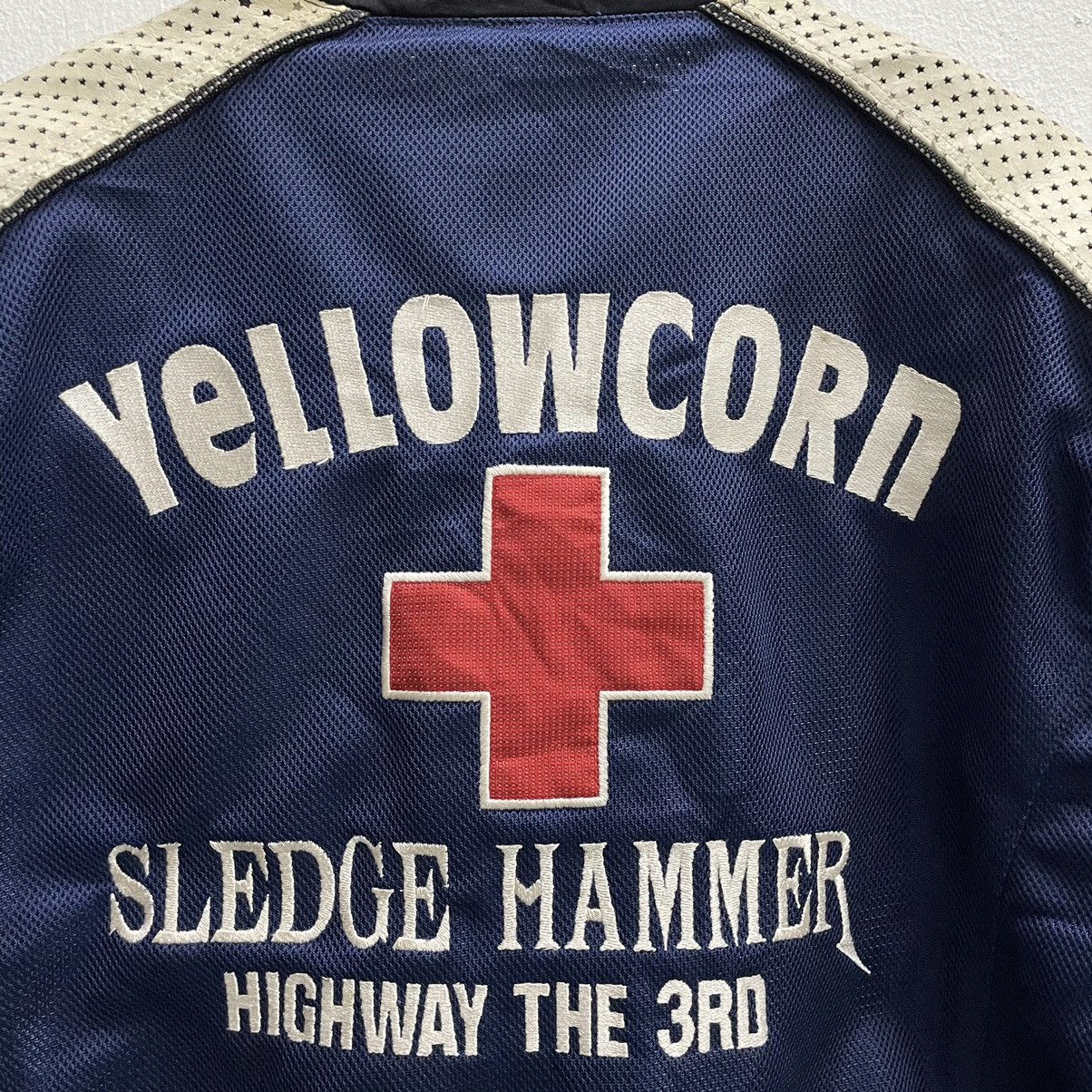 YELLOW CORN 💥YELLOW CORN SAFETY BIKER ZIP JACKET Size US L / EU 52-54 / 3 - 6 Thumbnail