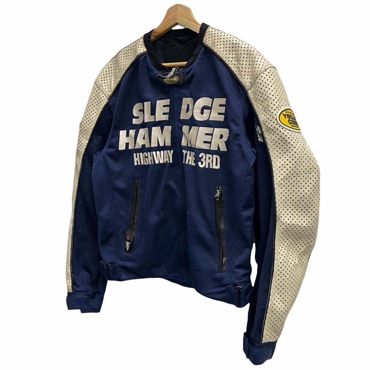 YELLOW CORN 💥YELLOW CORN SAFETY BIKER ZIP JACKET Size US L / EU 52-54 / 3 - 3 Thumbnail