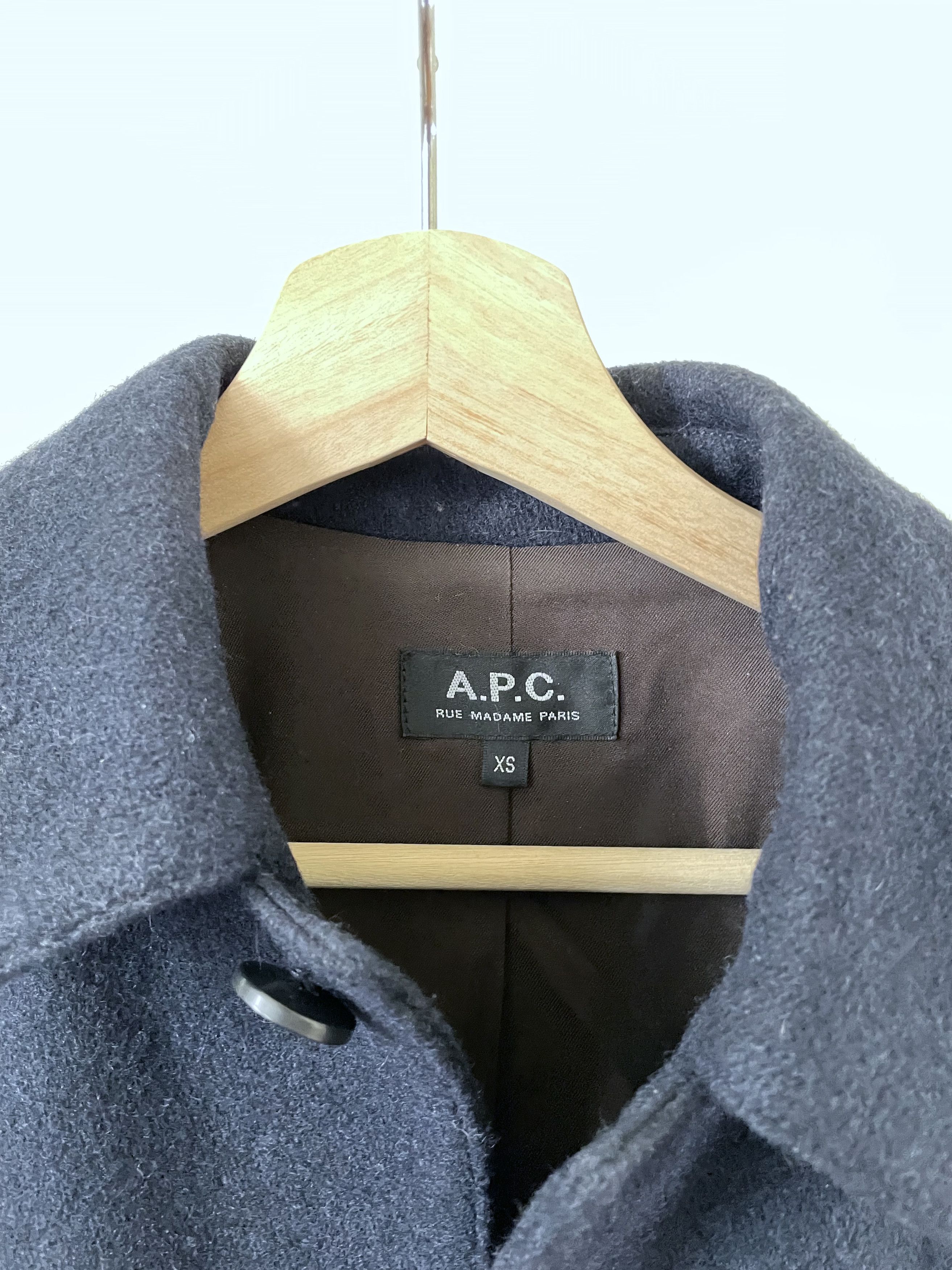 A.P.C. Navy Eisenhower Wool Jacket Size US XS / EU 42 / 0 - 3 Thumbnail