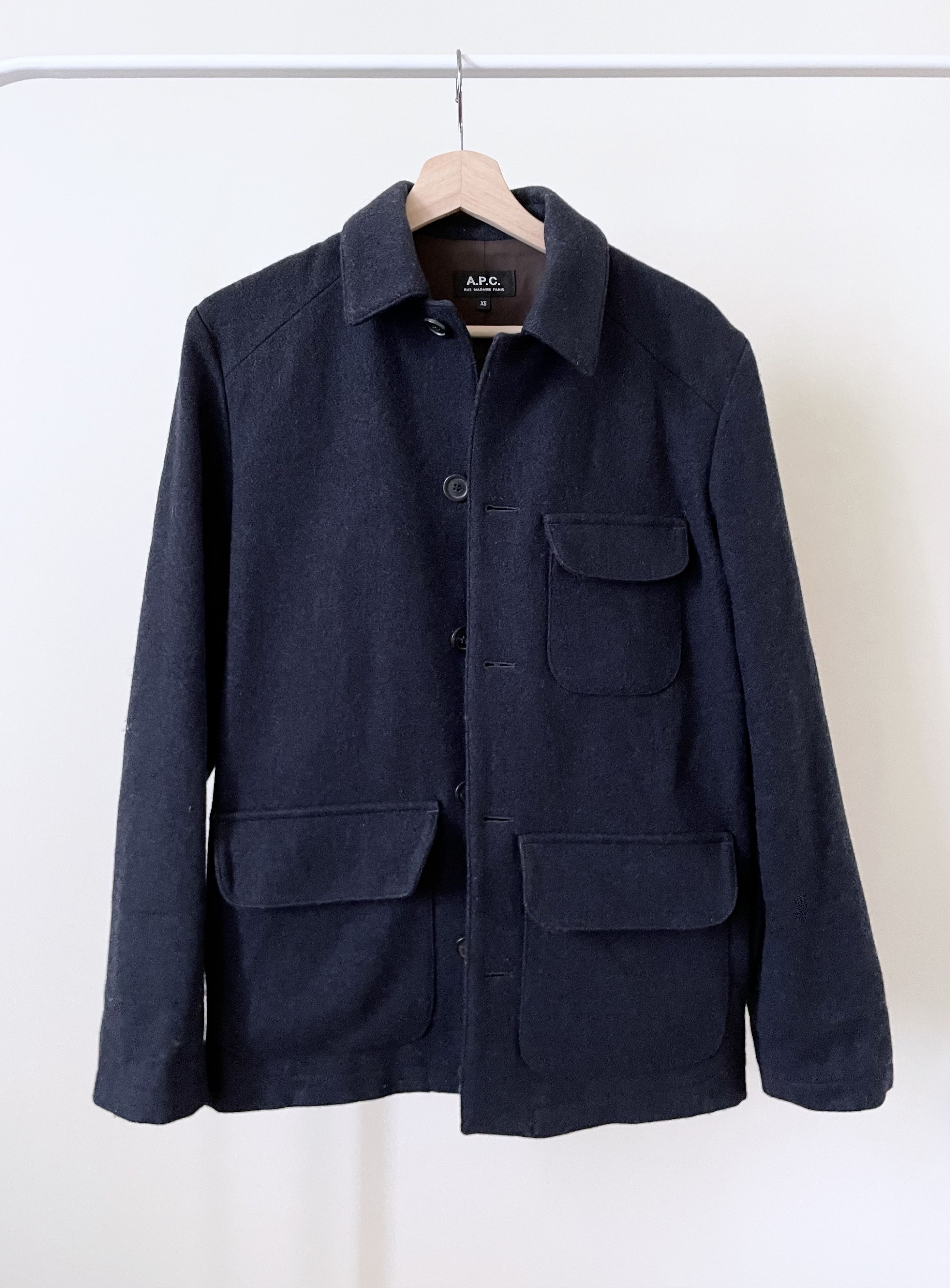 A.P.C. Wool jacket (lined by Tournier) | Grailed