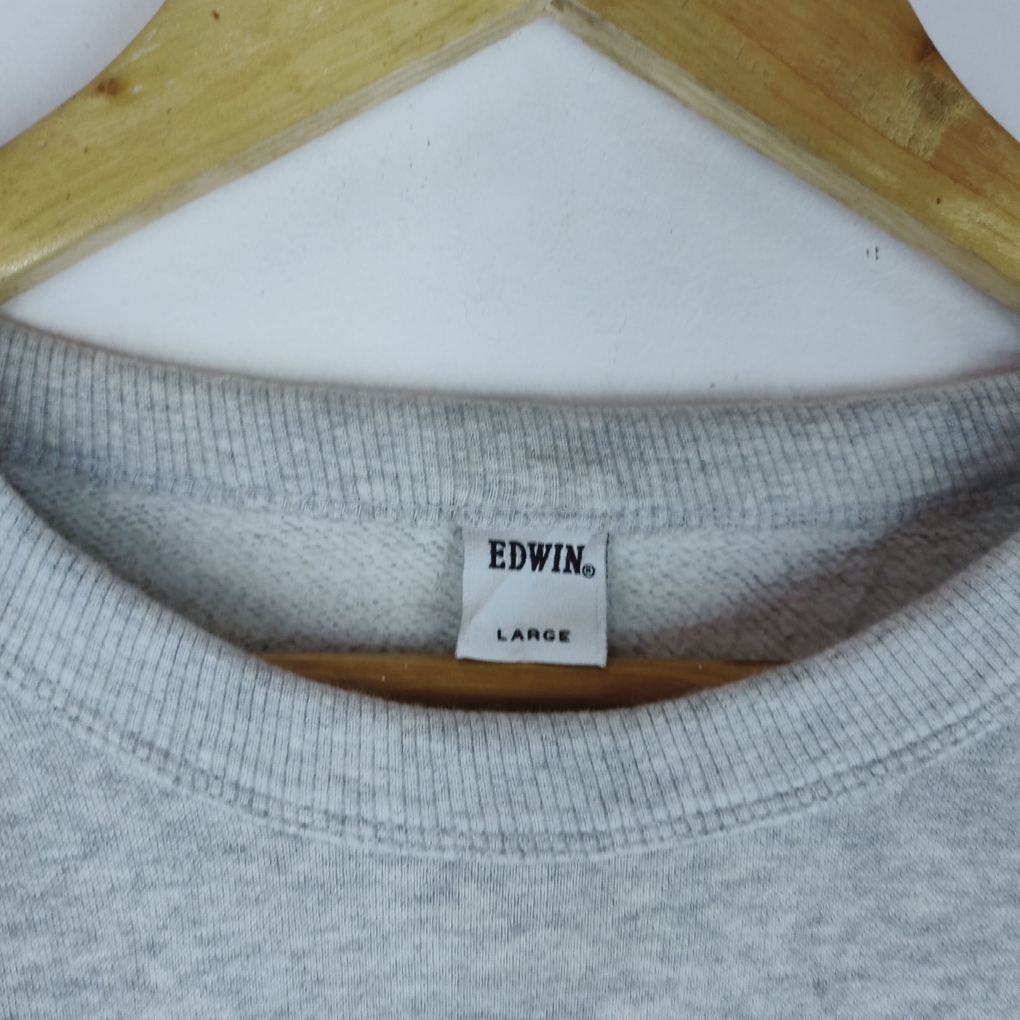 Edwin Vintage EDWIN SPELLOUT PATCHES Large Size Sweatshirt Size US L / EU 52-54 / 3 - 5 Thumbnail