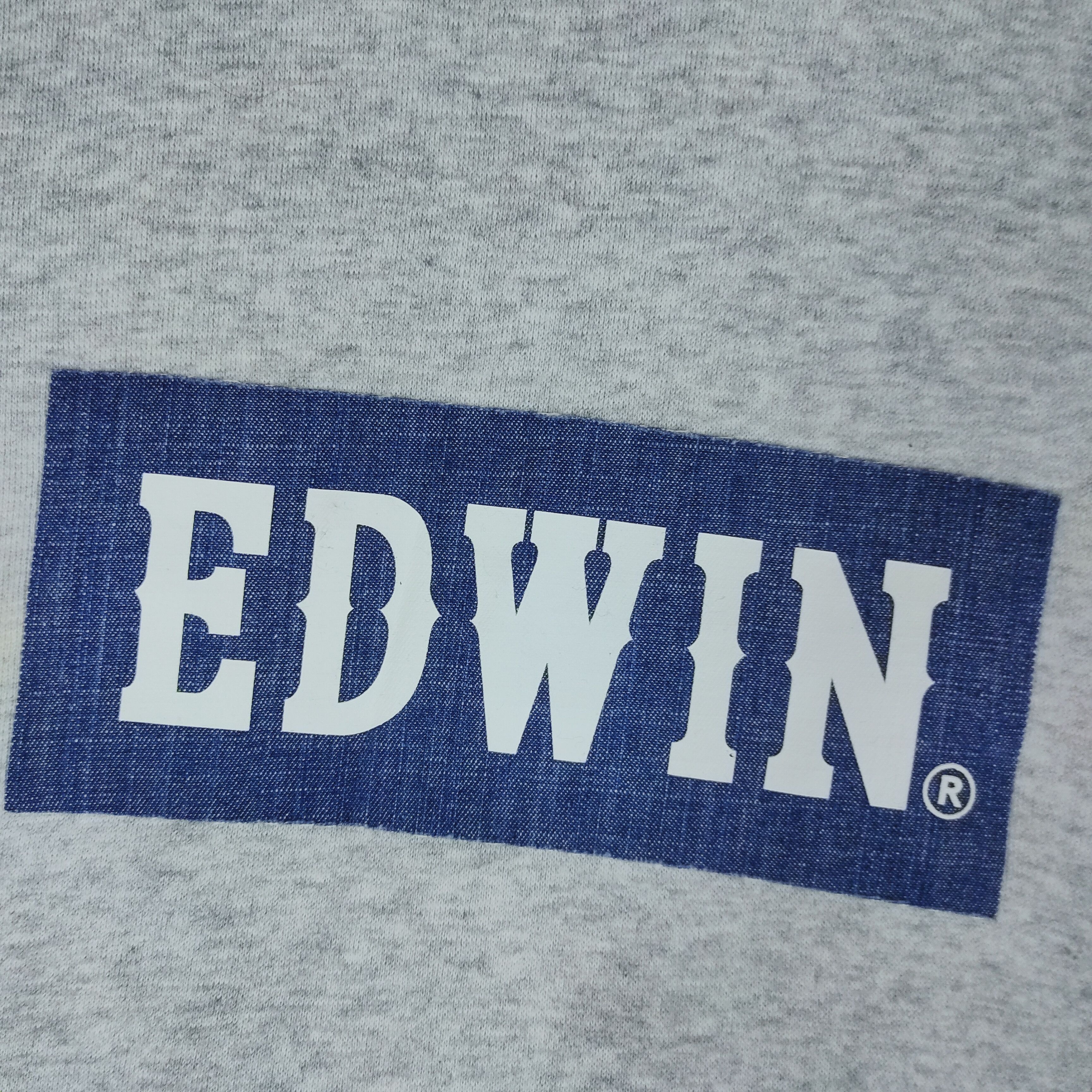 Edwin Vintage EDWIN SPELLOUT PATCHES Large Size Sweatshirt Size US L / EU 52-54 / 3 - 2 Thumbnail