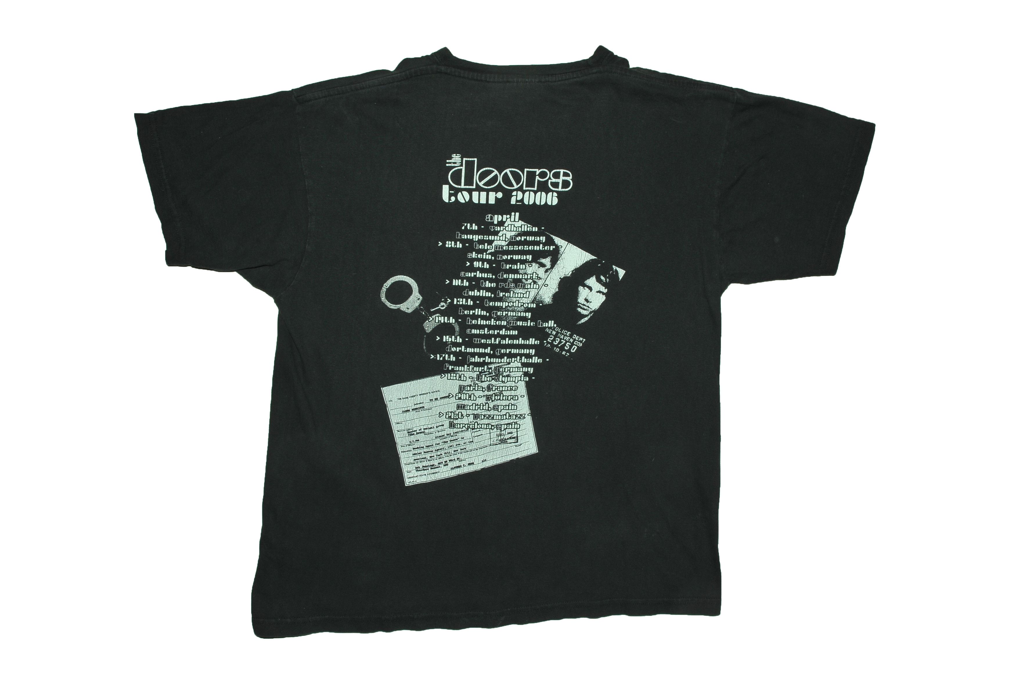 Vintage Vintage 2006 The Doors Europe T-shirt Size US L / EU 52-54 / 3 - 2 Thumbnail
