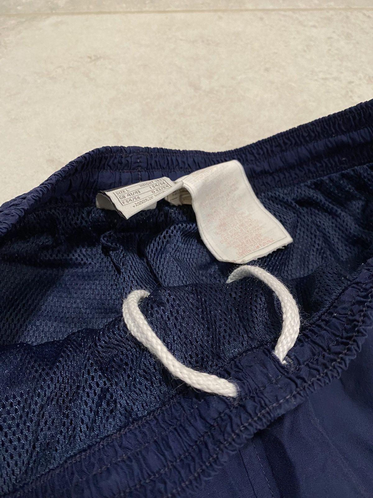 Nike × Vintage Nike vintage navy track pants small swoosh Size US 32 / EU 48 - 3 Thumbnail