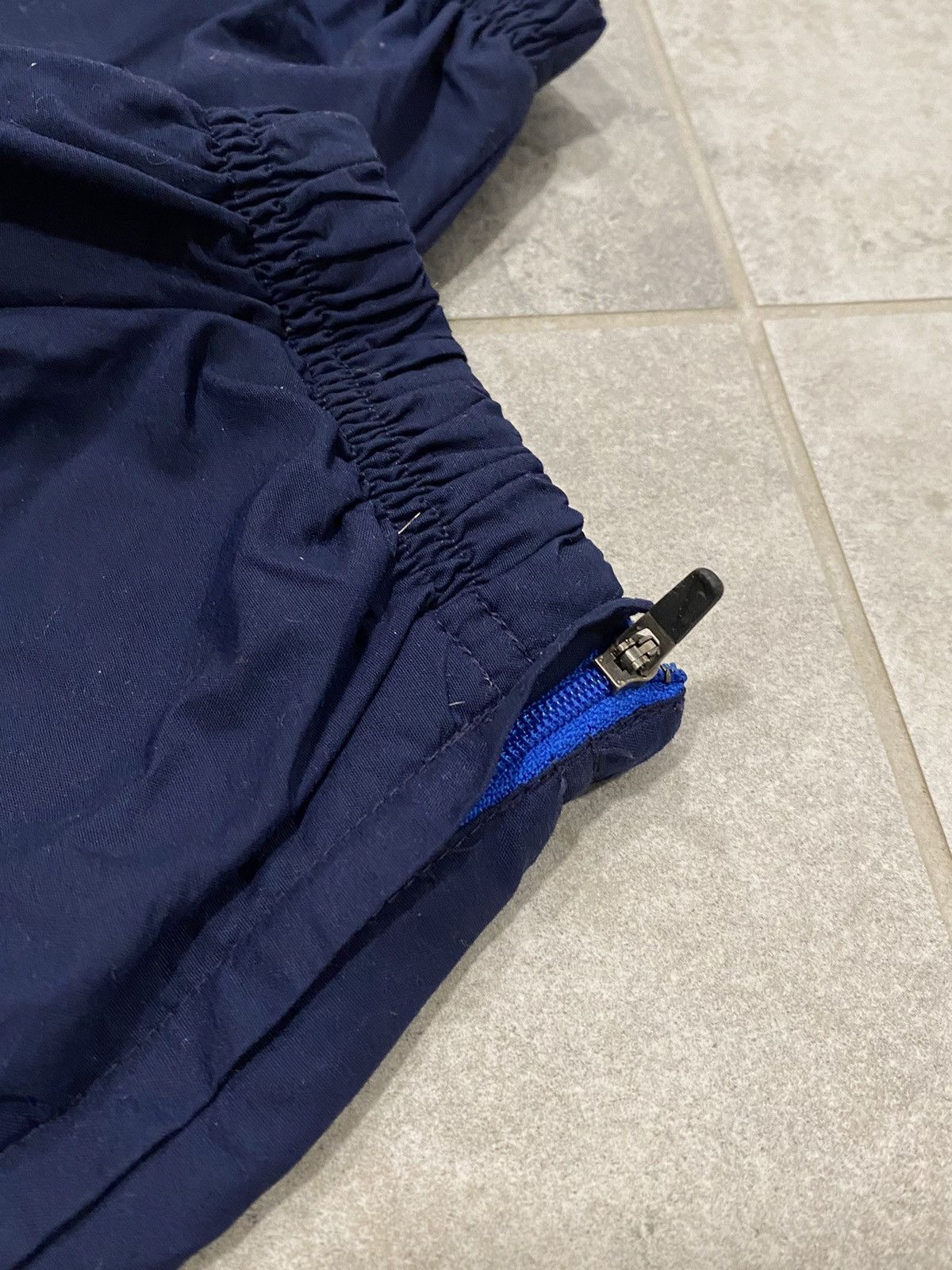 Nike × Vintage Nike vintage navy track pants small swoosh Size US 32 / EU 48 - 5 Thumbnail