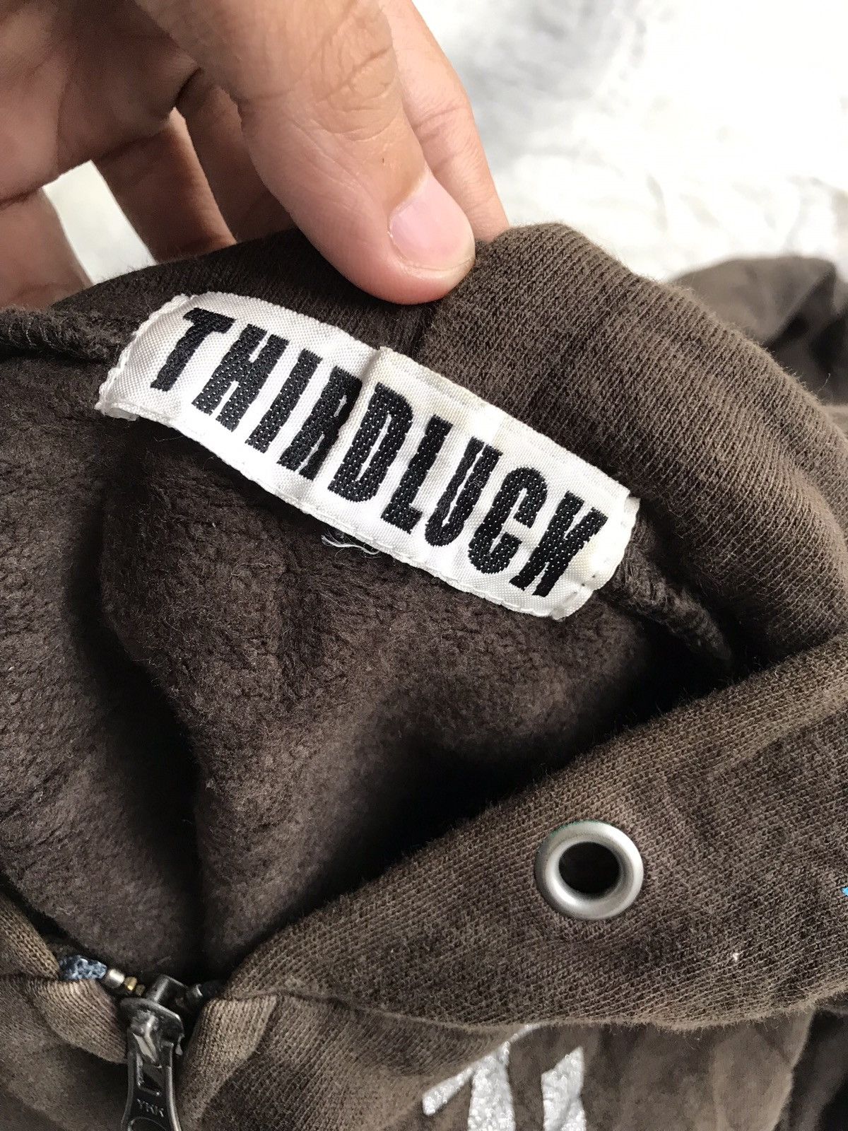 Vintage 💥90s Thirdluck Needless Japan Hoodie Streetwear Size US M / EU 48-50 / 2 - 7 Thumbnail