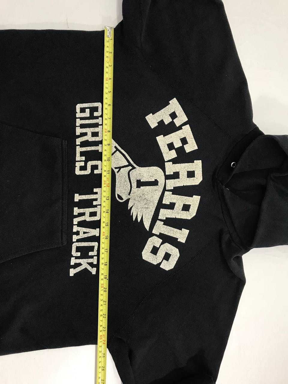 Tultex Vintage Ferris Girl Track Wing Hoodies Size US M / EU 48-50 / 2 - 7 Thumbnail